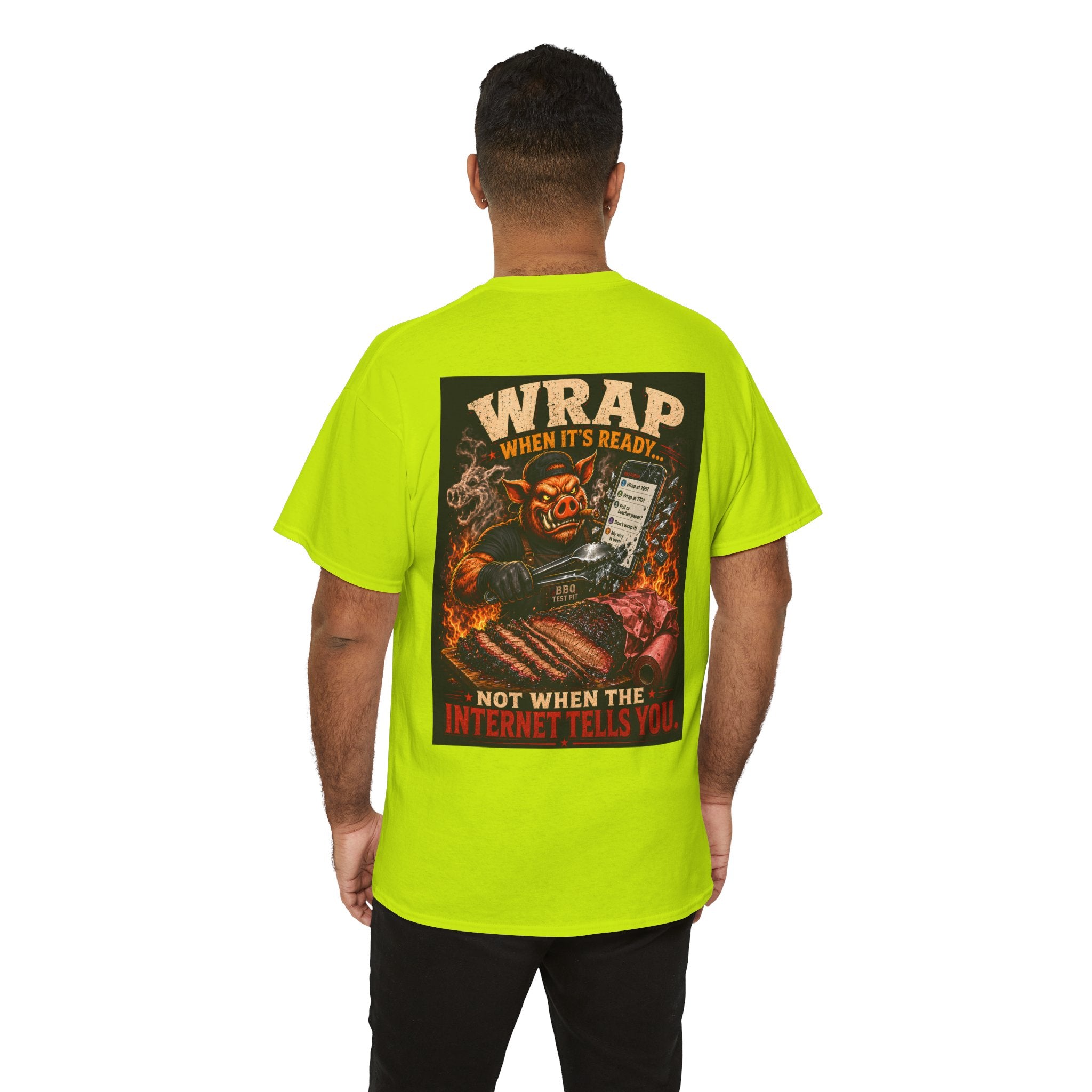 Wrap When It's Ready BBQ Shirt — 5000