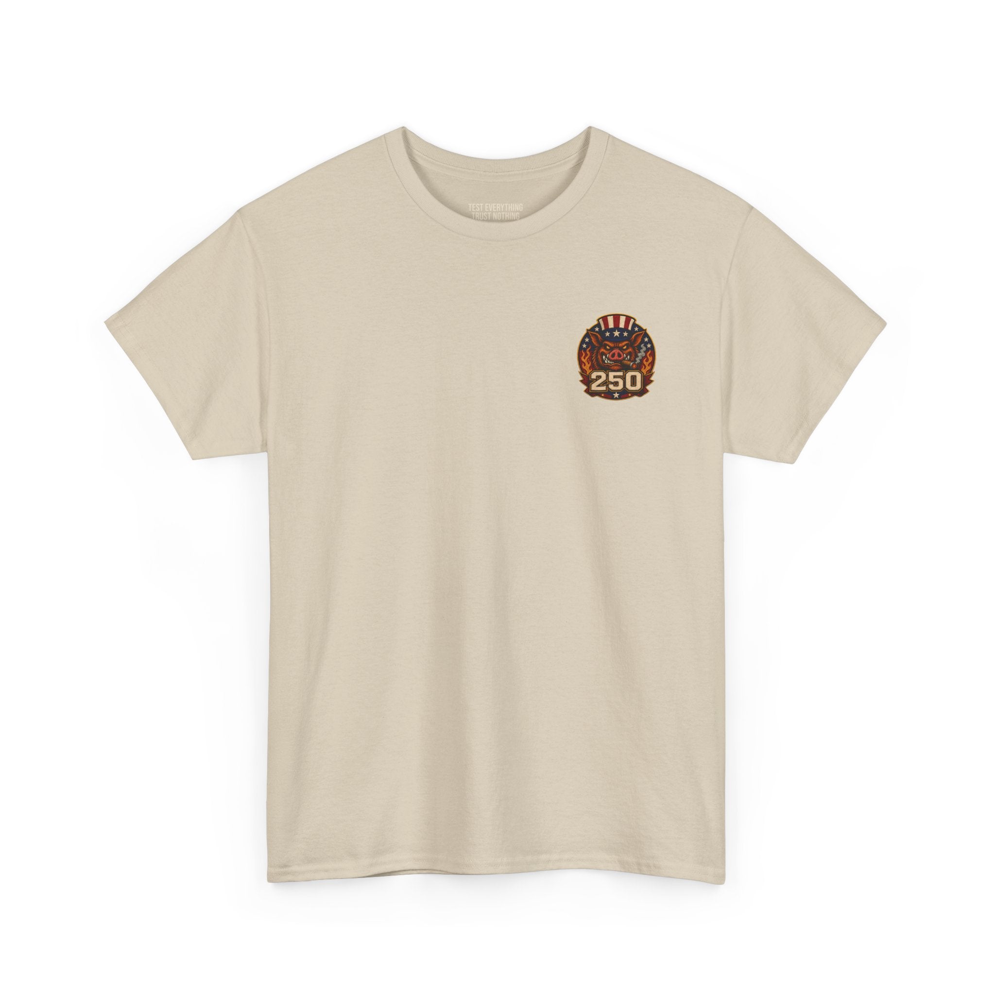 BBQ Test Pit America's 250th Birthday Shirt | Limited Edition Patriotic Graphic Tee 5000