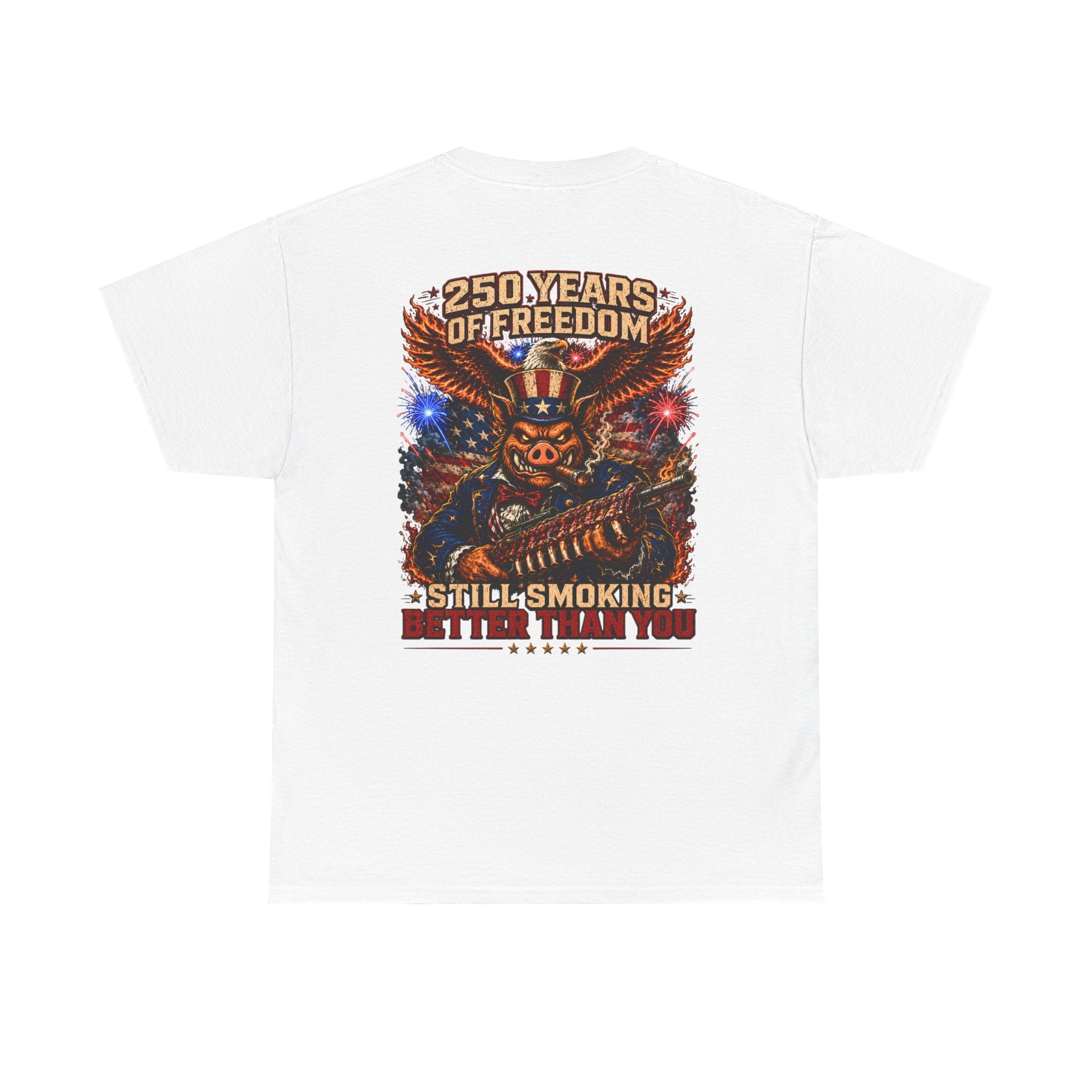 BBQ Test Pit America's 250th Birthday Shirt | Limited Edition Patriotic Graphic Tee 5000