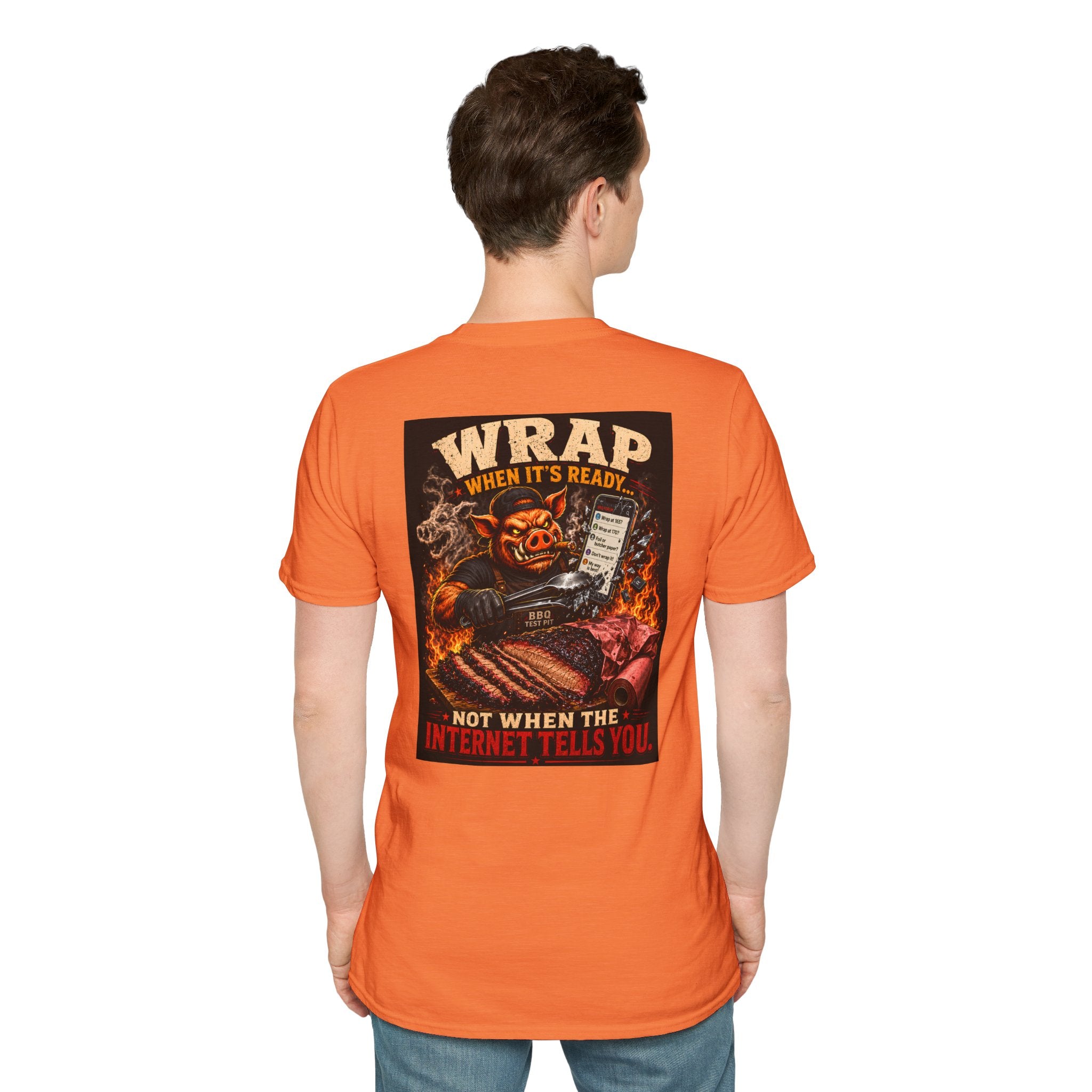 Wrap When It's Ready BBQ Shirt - 64000