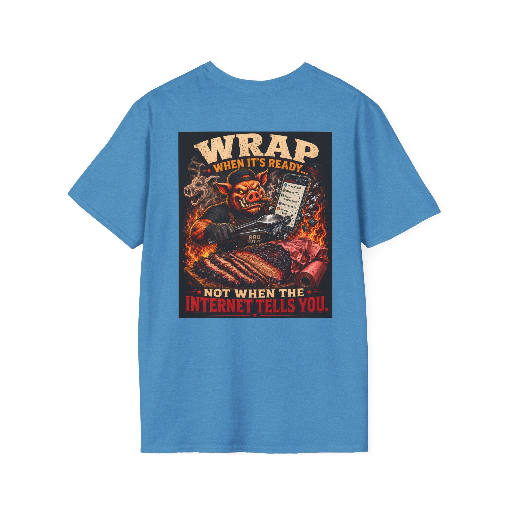 Wrap When It's Ready BBQ Shirt - 64000