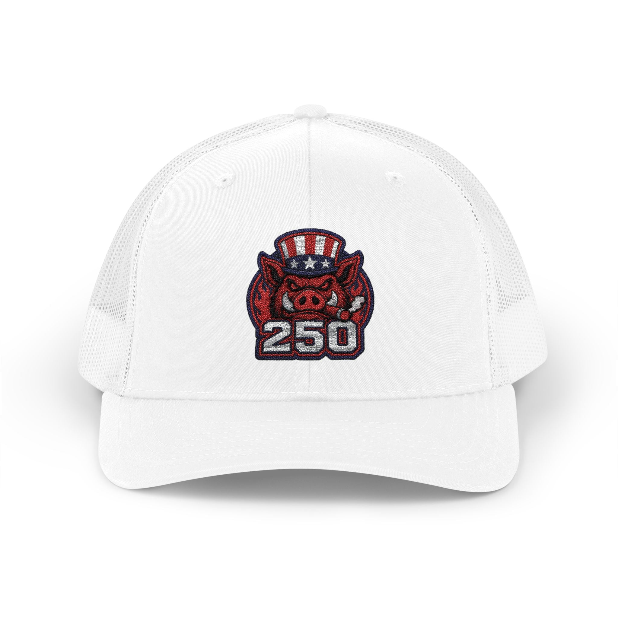 BBQ Test Pit America's 250th Birthday Trucker Hat | Limited Edition Snapback Cap