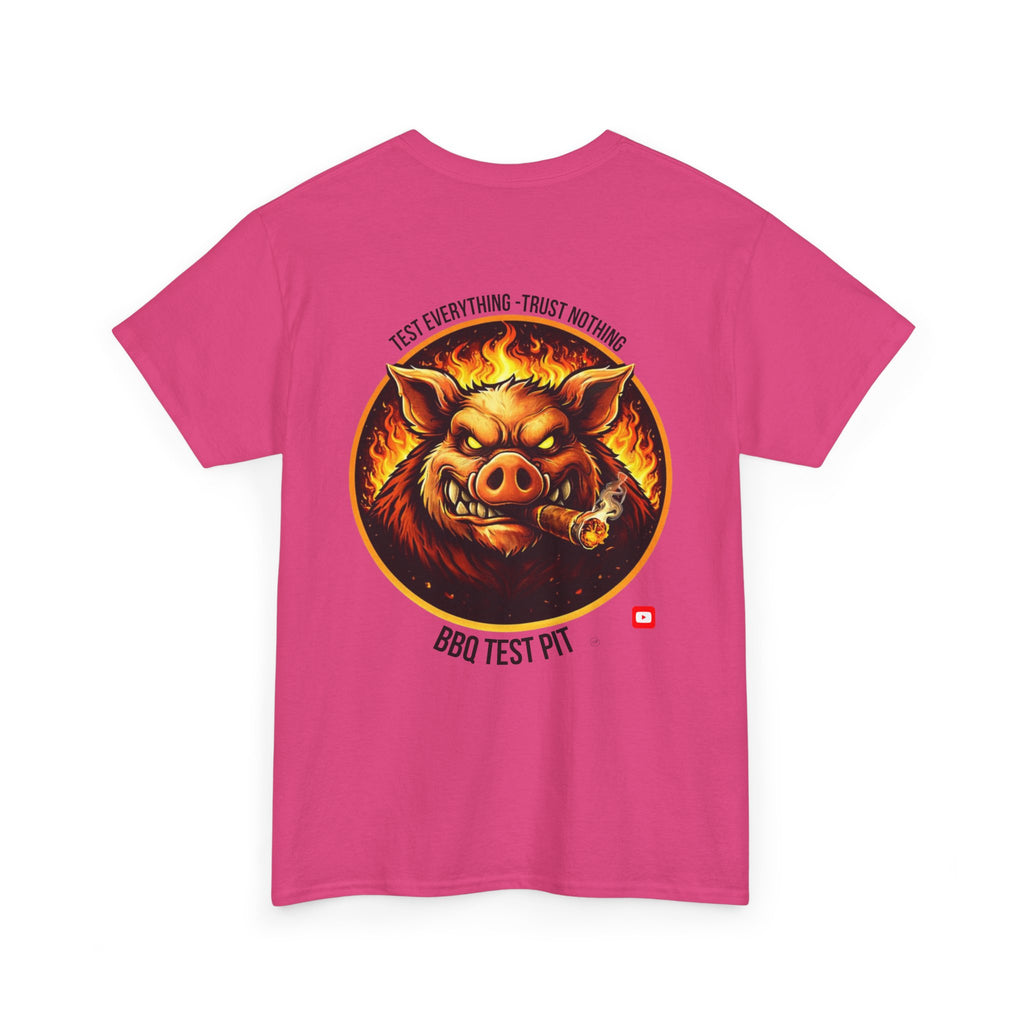 BBQ Test Pit Official Logo T-Shirt — Pitmaster Uniform | Batch 001