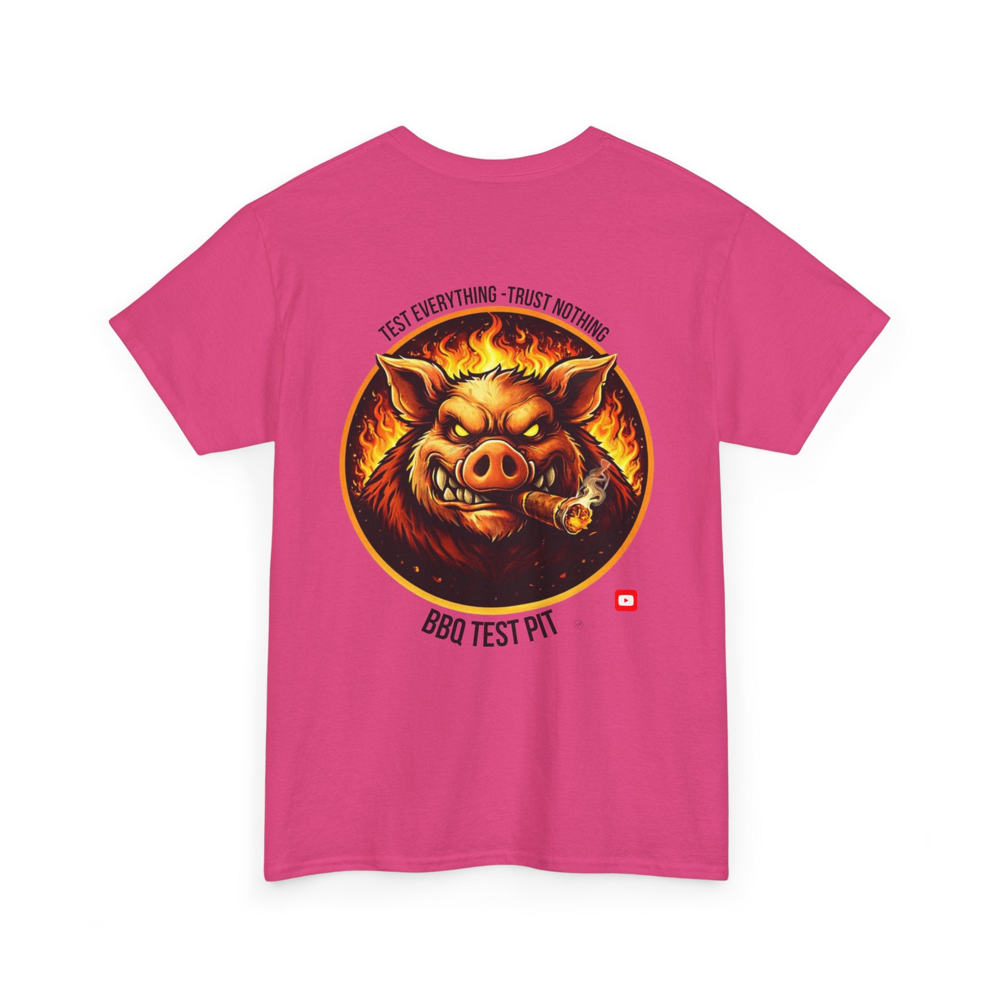 BBQ Test Pit Official Logo T-Shirt — Pitmaster Uniform | Batch 001