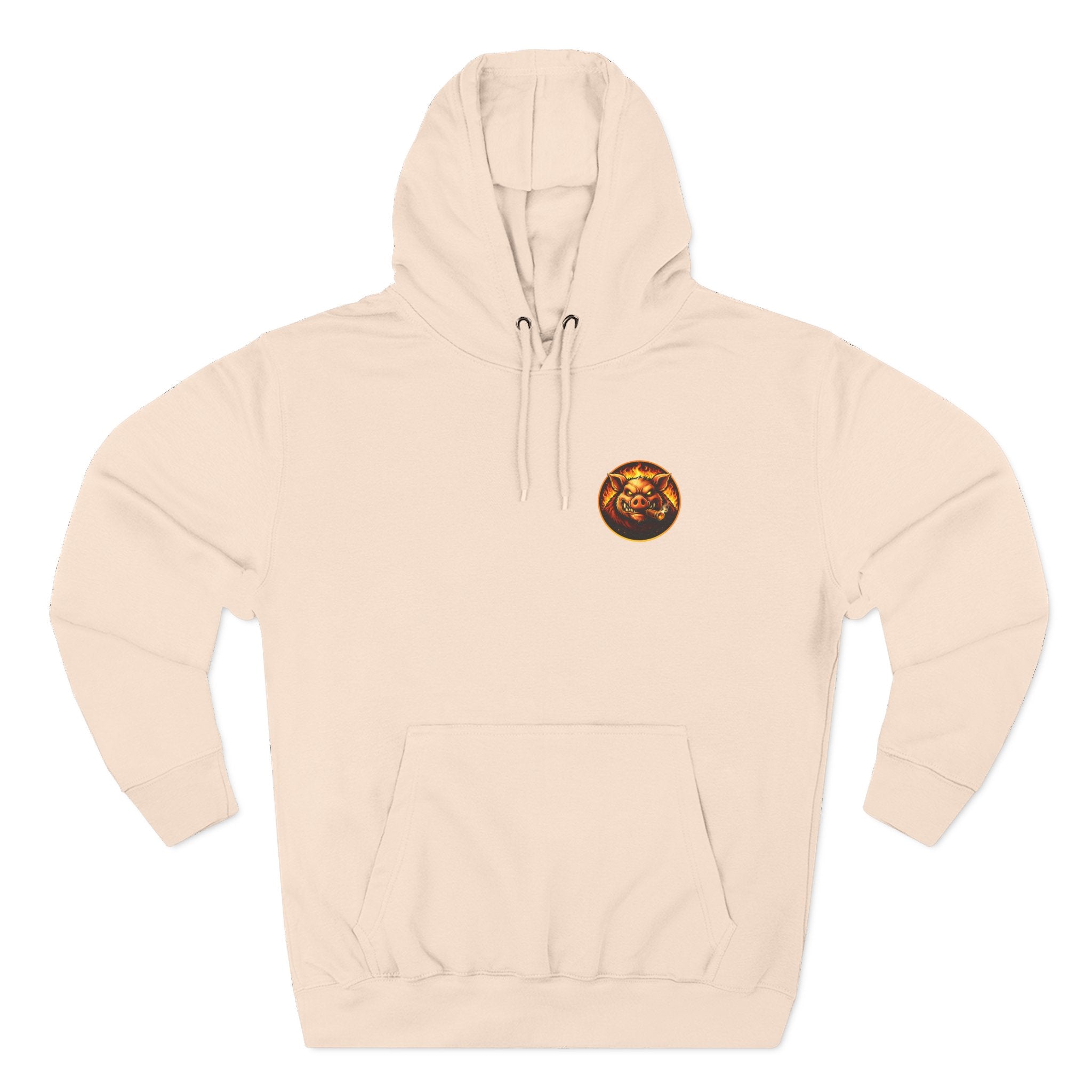 "Wrap When It's Ready" BBQ Hoodie — BBQ Test Pit Pitmaster Fleece Pullover