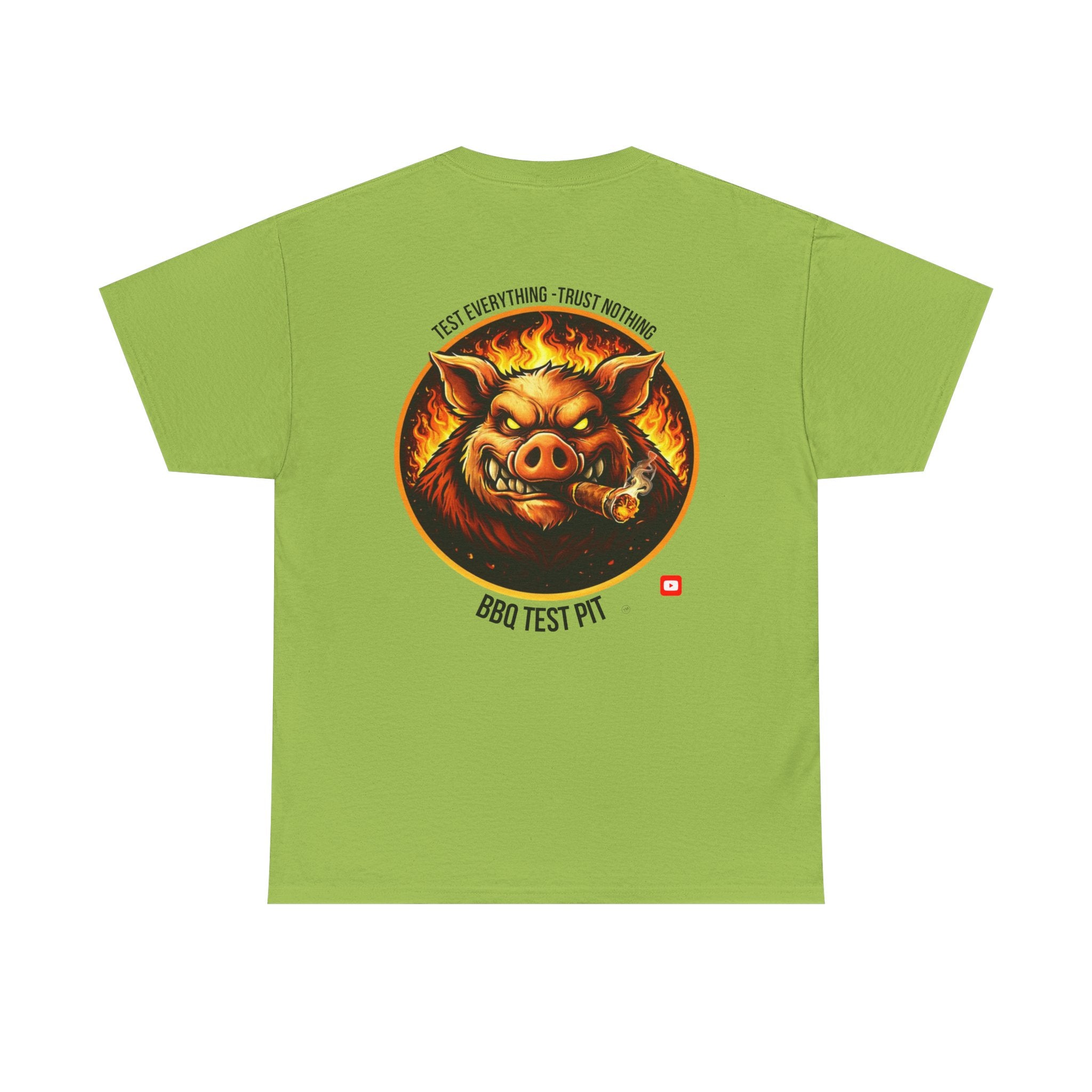 BBQ Test Pit Official Logo T-Shirt — Pitmaster Uniform | Batch 001