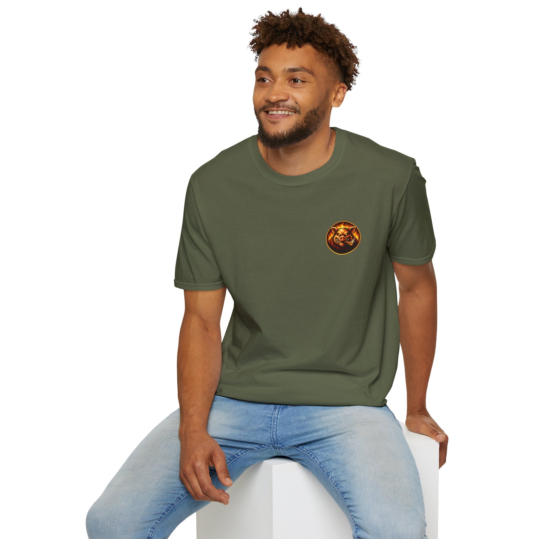 Whatever You Made… Stop Calling It BBQ. – BBQ Test Pit Funny BBQ T-Shirt
