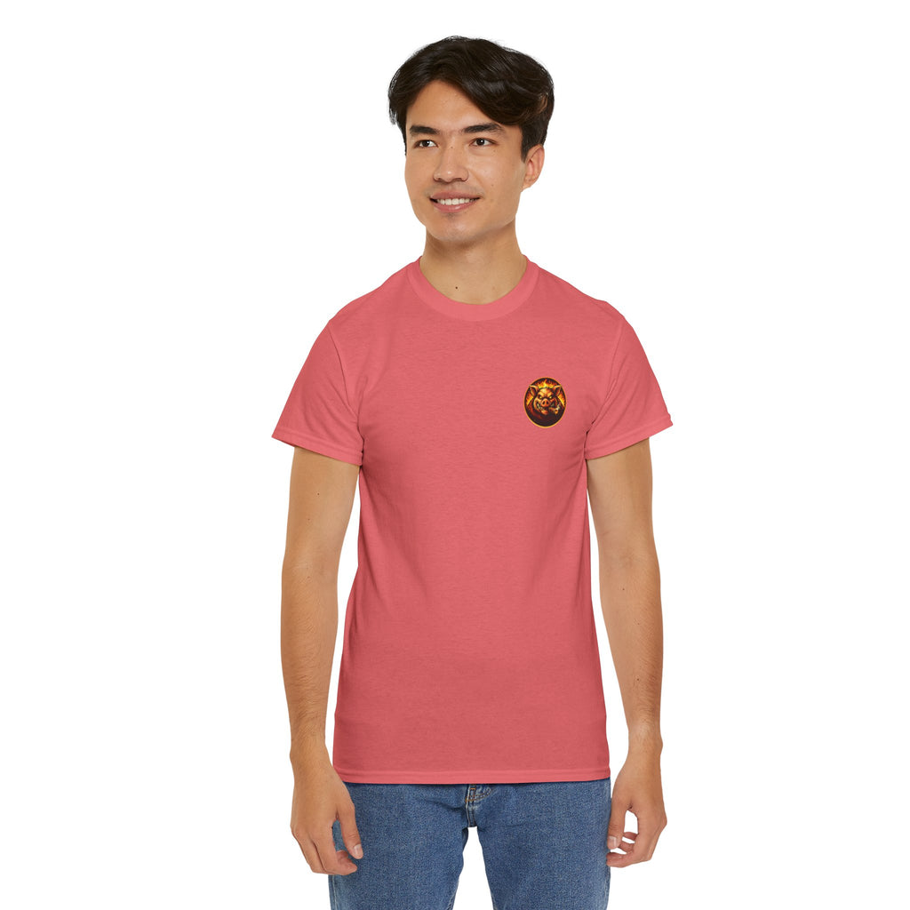 Whatever You Made… Stop Calling It BBQ. – BBQ Test Pit Funny BBQ Heavy Duty T-Shirt