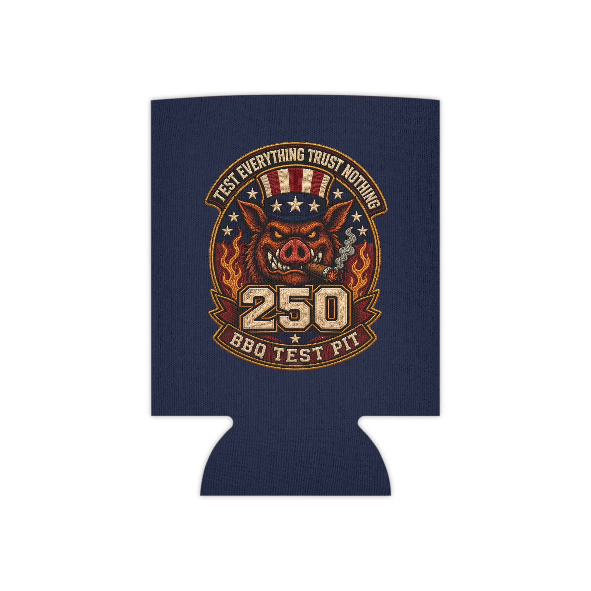 America’s 250th Birthday Can Cooler – BBQ Test Pit