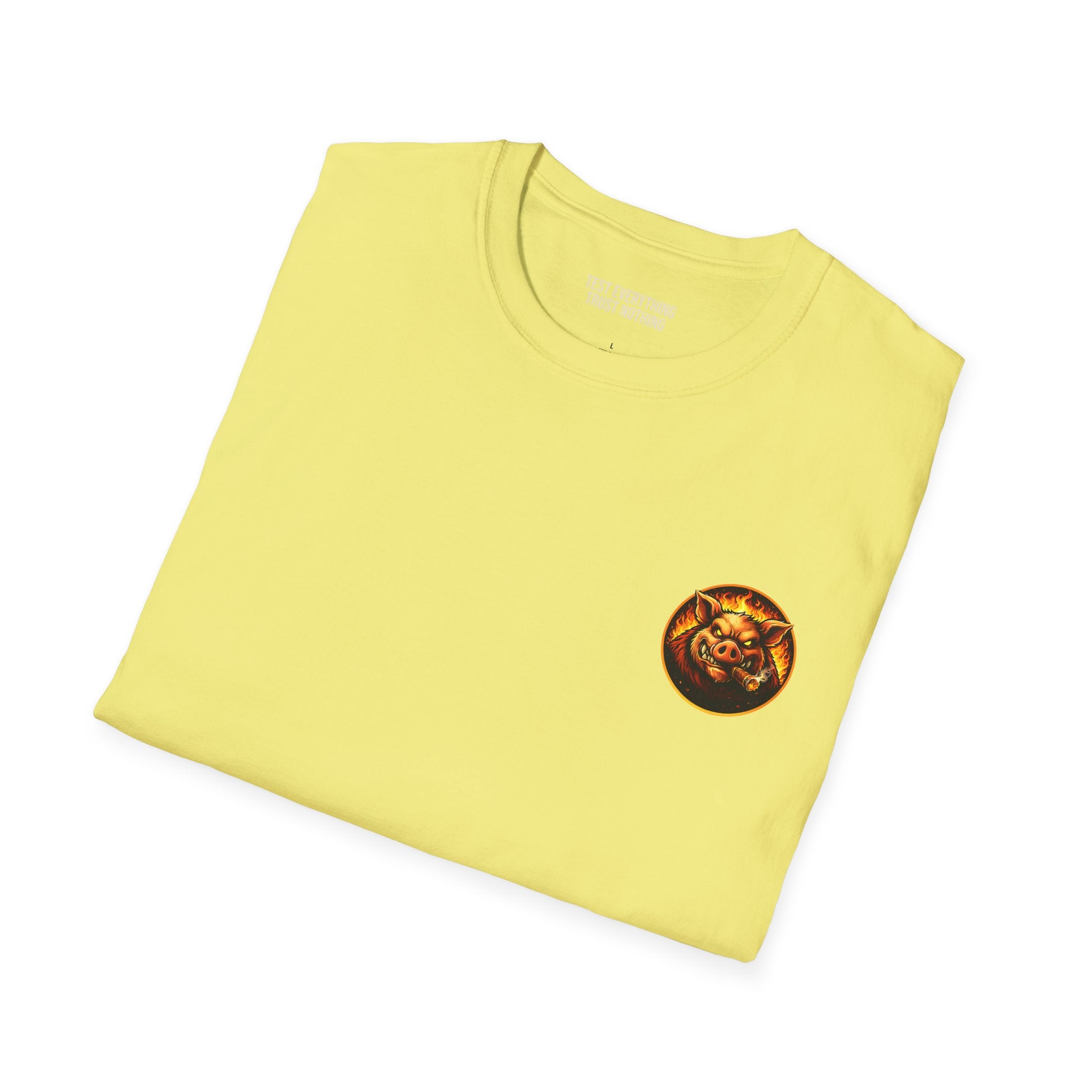 Your Pellet Grill Is Fine T-Shirt — Premium Softstyle Sarcasm | BBQ Test Pit