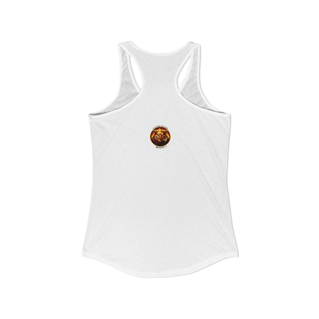 I Like Big BUTTS Women's Tank Top — Premium Racerback | BBQ Test Pit