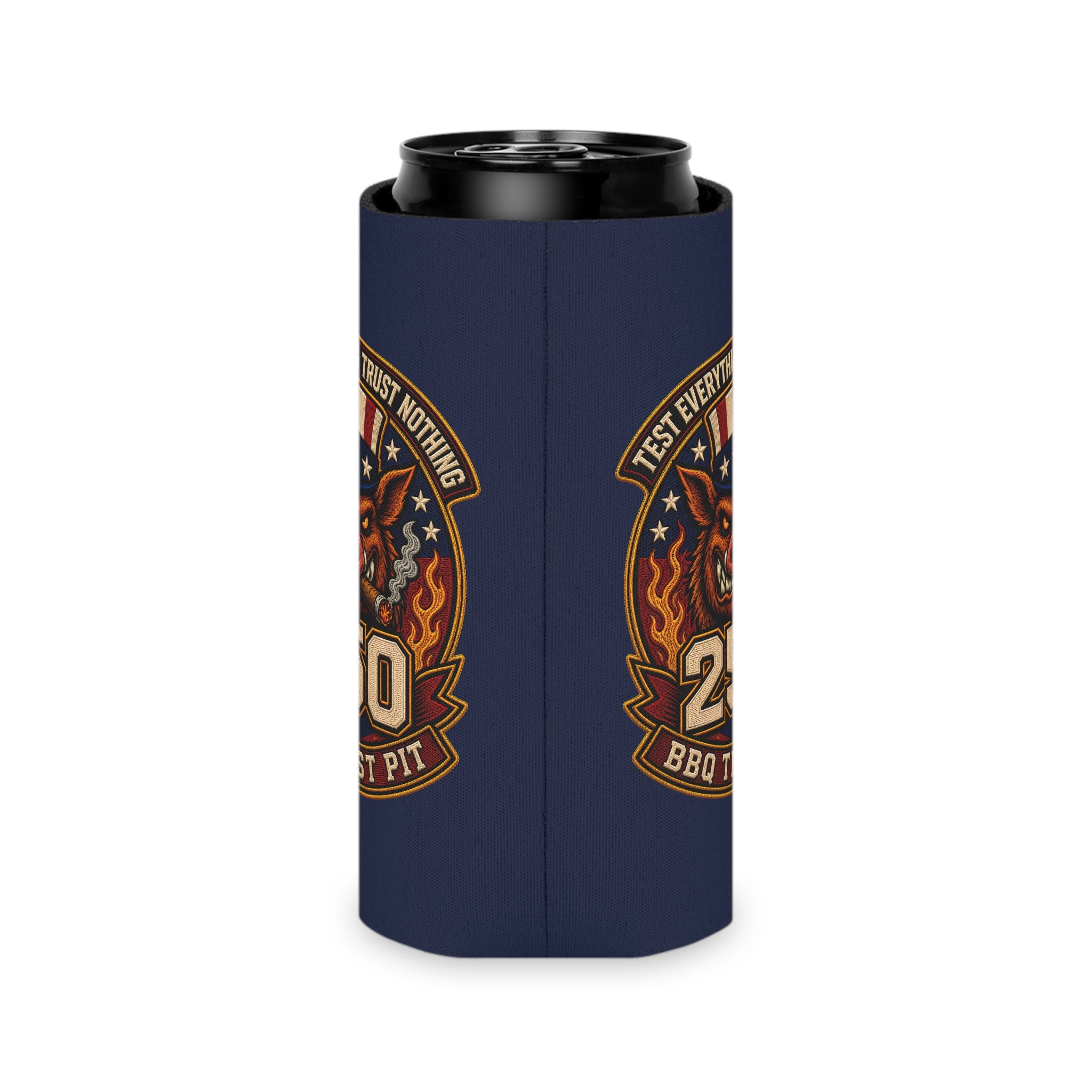 America’s 250th Birthday Can Cooler – BBQ Test Pit