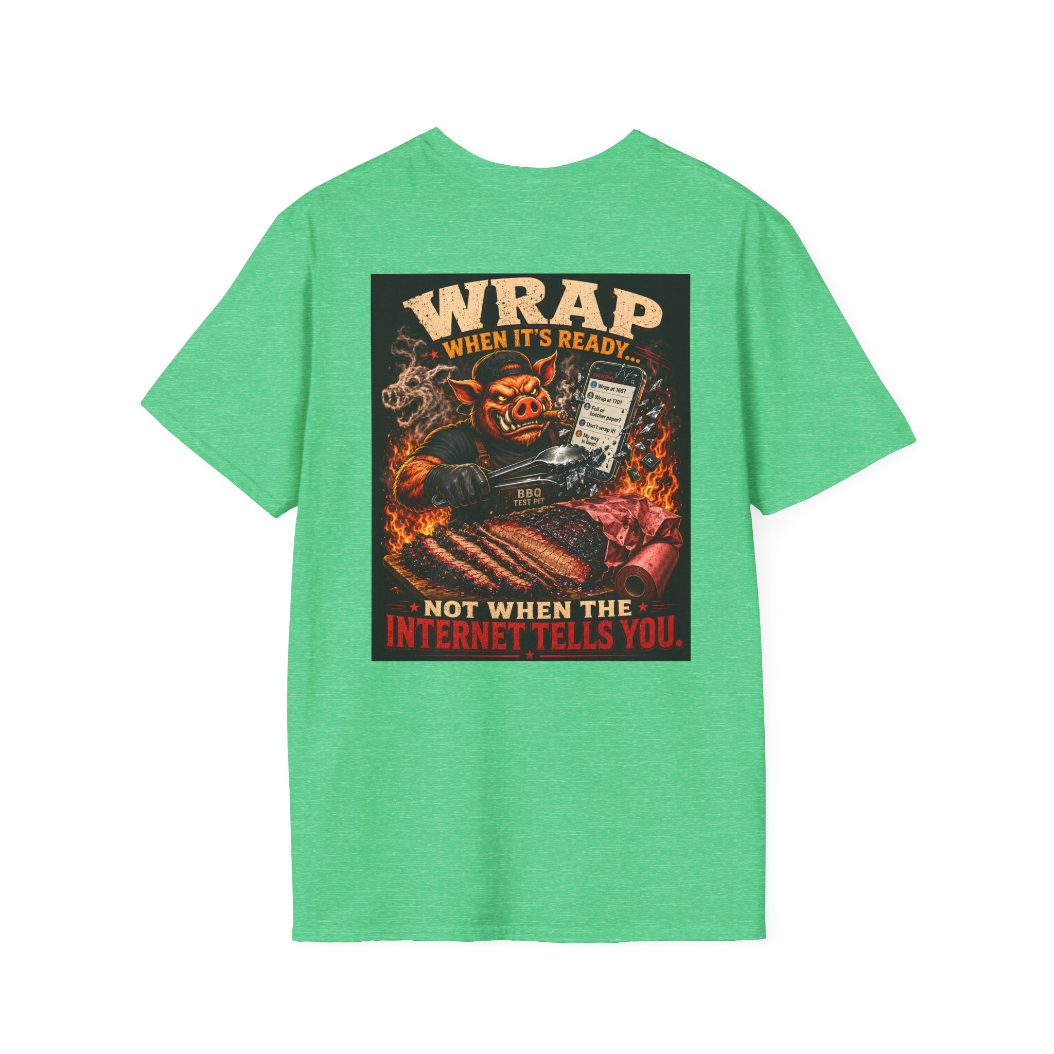 Wrap When It's Ready BBQ Shirt - 64000