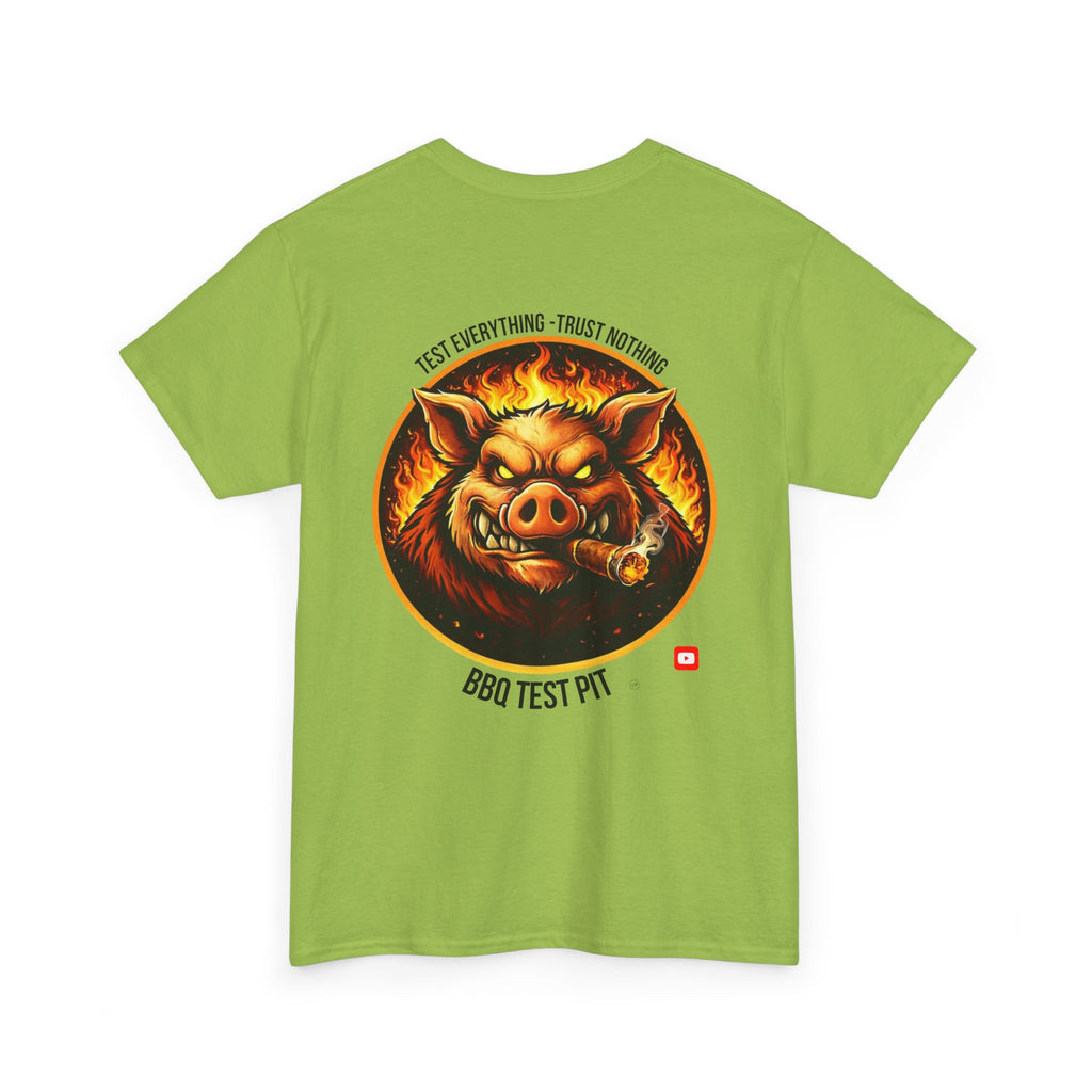 BBQ Test Pit Official Logo T-Shirt — Pitmaster Uniform | Batch 001