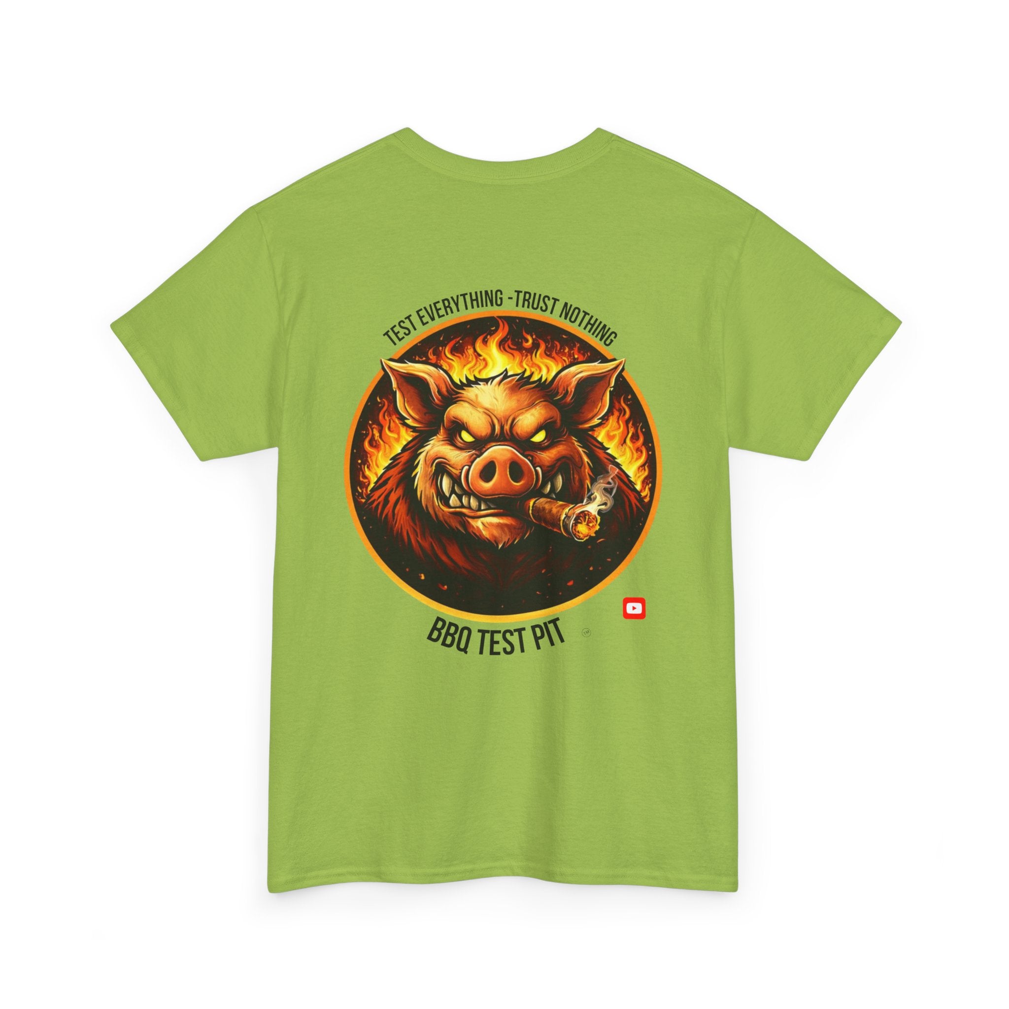 BBQ Test Pit Official Logo T-Shirt — Pitmaster Uniform | Batch 001