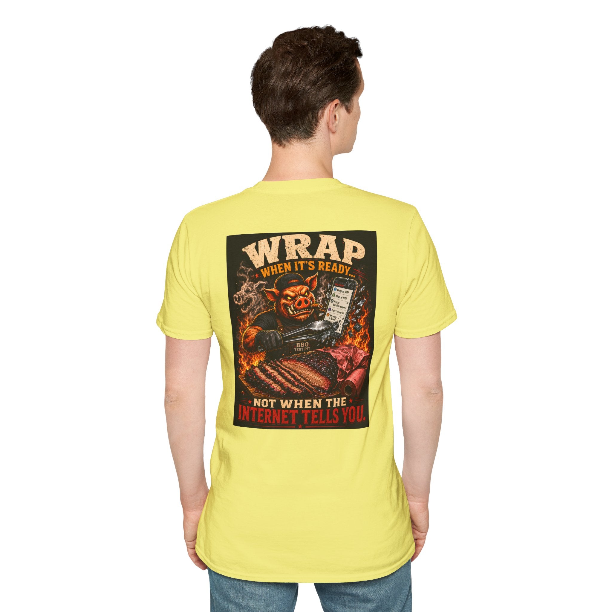 Wrap When It's Ready BBQ Shirt - 64000