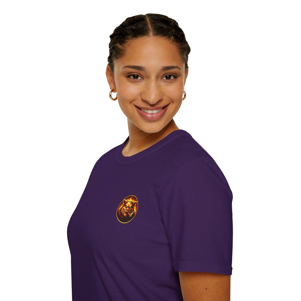 BBQ Test Pit Official Logo T-Shirt — Premium Softstyle Uniform | Batch 001