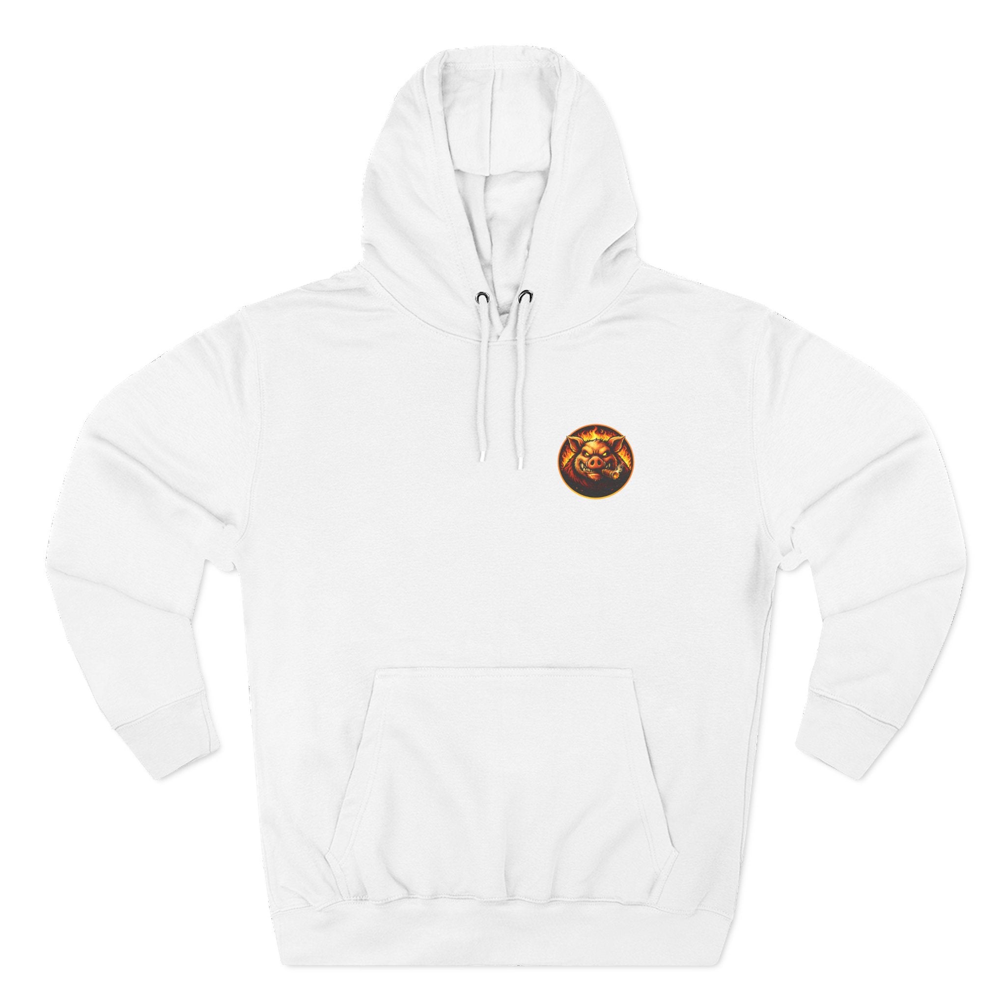 Whatever You Made… Stop Calling It BBQ. – BBQ Test Pit Funny BBQ Fleece Hoodie