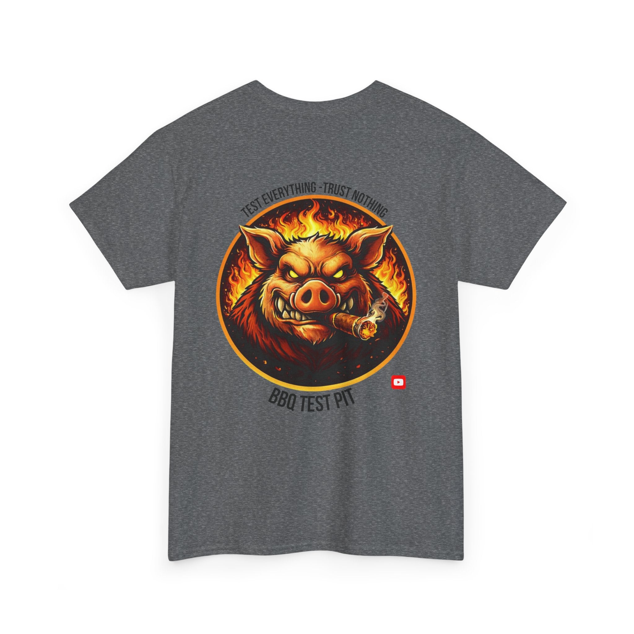 BBQ Test Pit Official Logo T-Shirt — Pitmaster Uniform | Batch 001