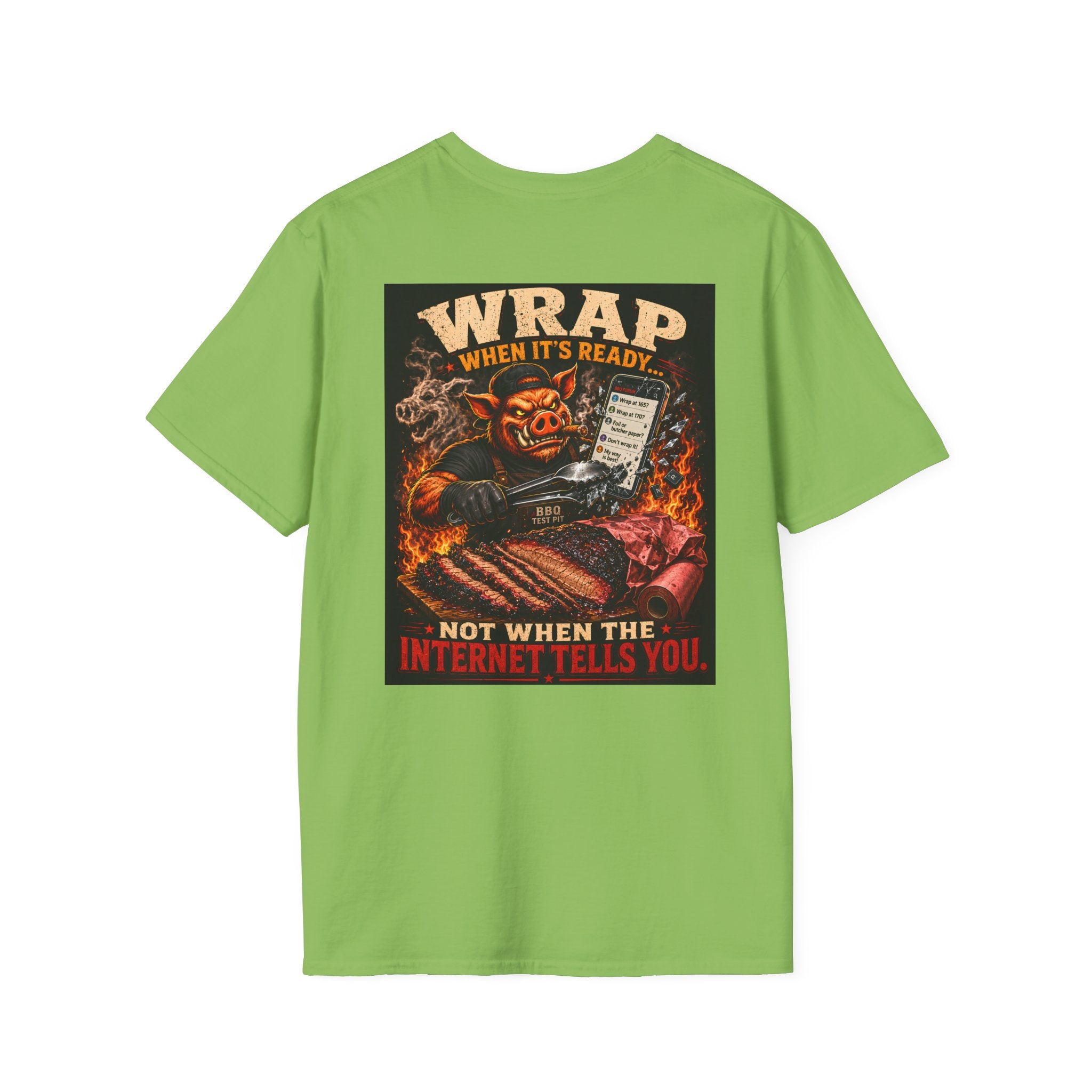 Wrap When It's Ready BBQ Shirt - 64000