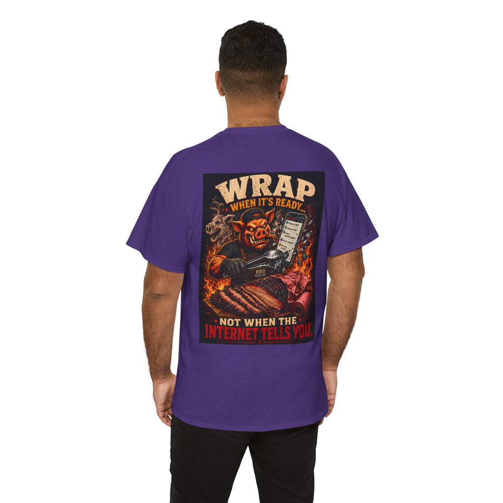 Wrap When It's Ready BBQ Shirt — 5000