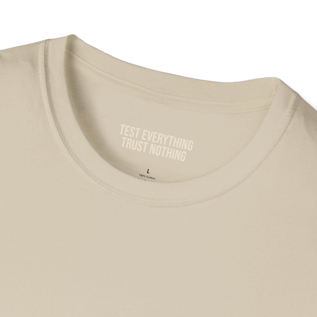 Stop Staring At My Rack T-Shirt — Premium Softstyle Rib Tee | BBQ Test Pit