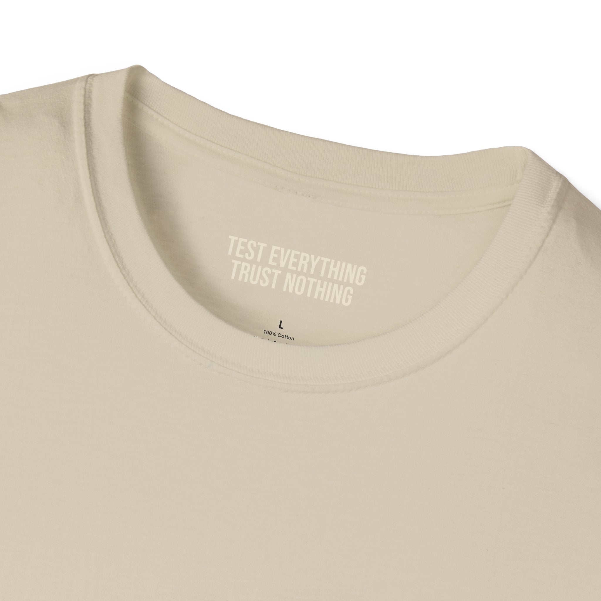 Stop Staring At My Rack T-Shirt — Premium Softstyle Rib Tee | BBQ Test Pit