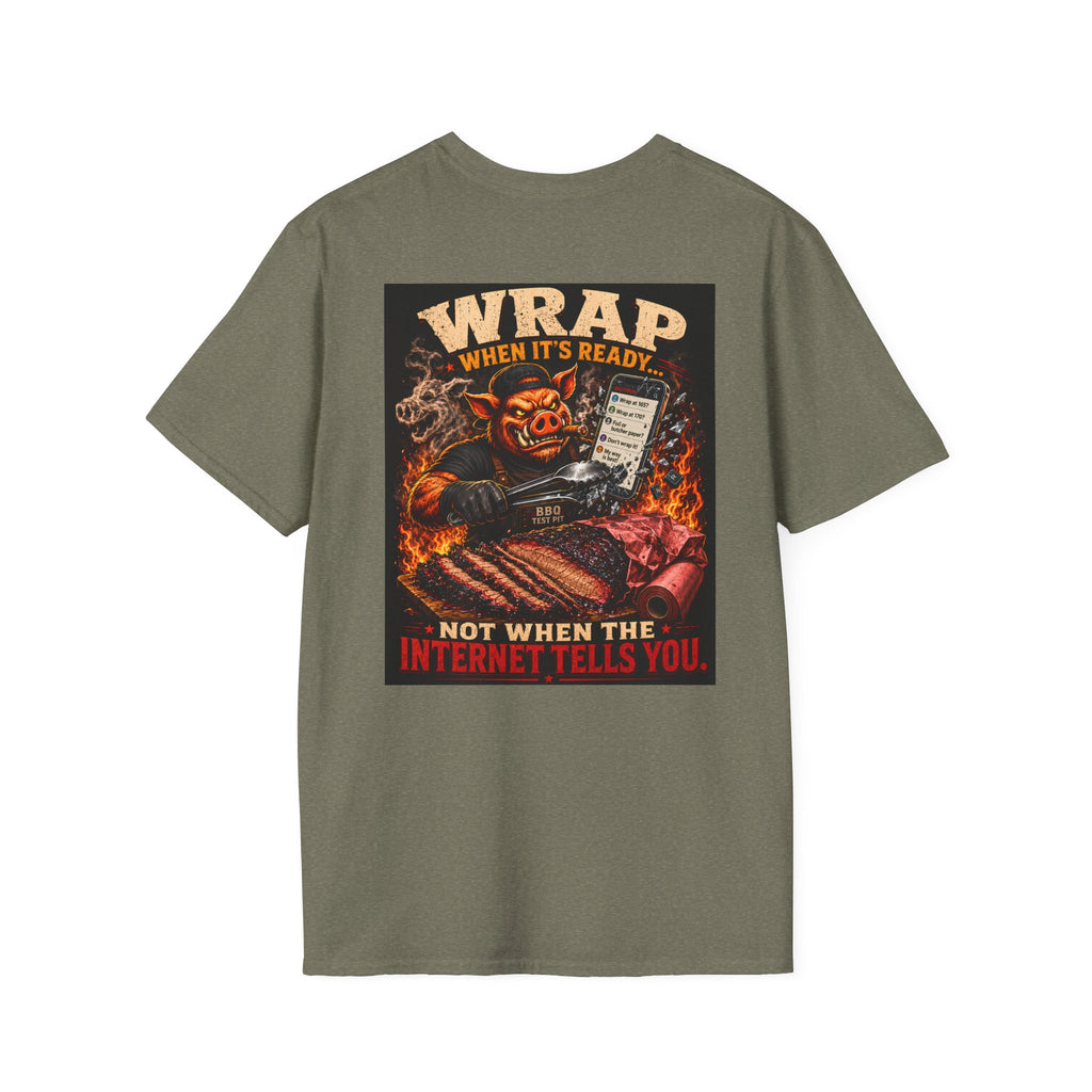 Wrap When It's Ready BBQ Shirt - 64000