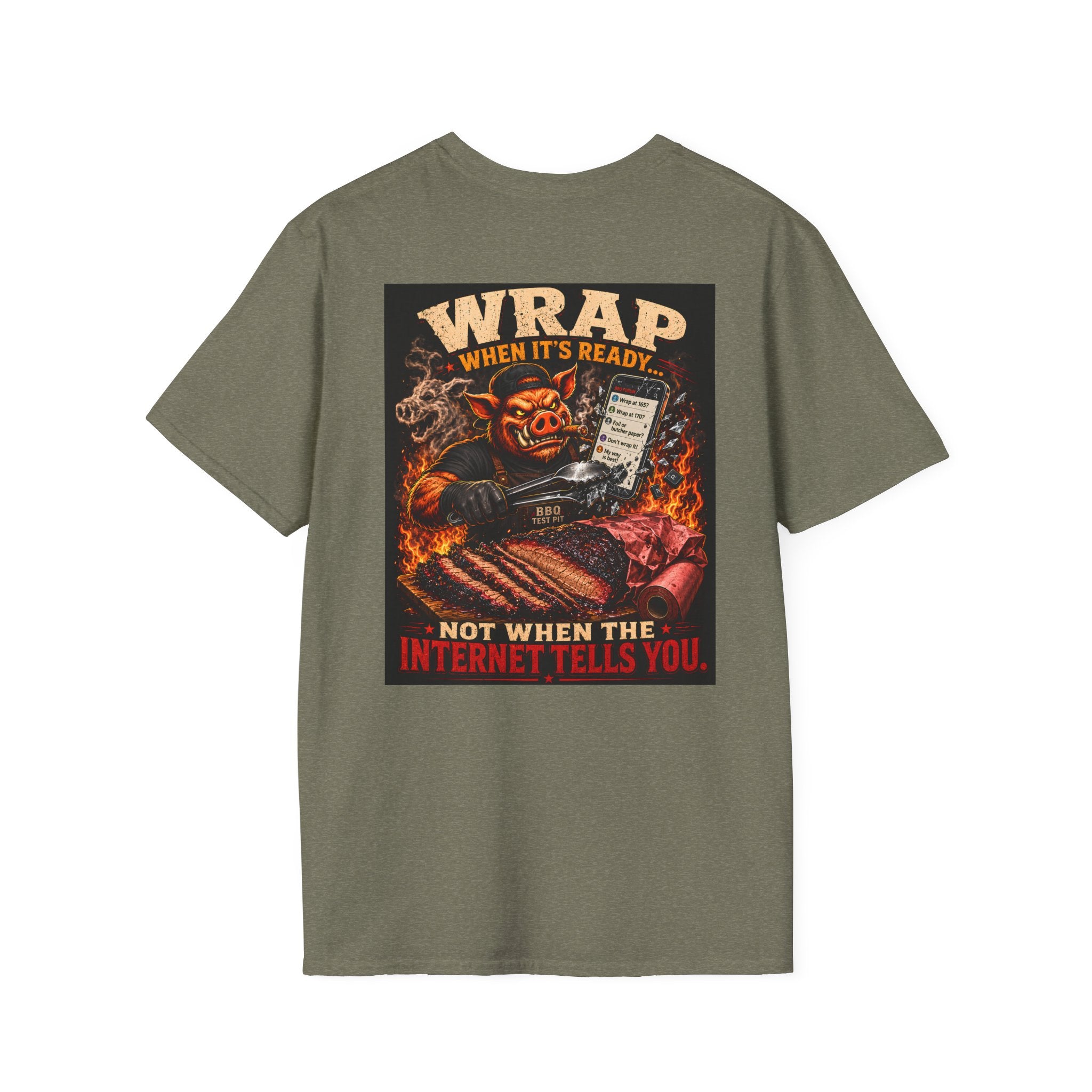 Wrap When It's Ready BBQ Shirt - 64000