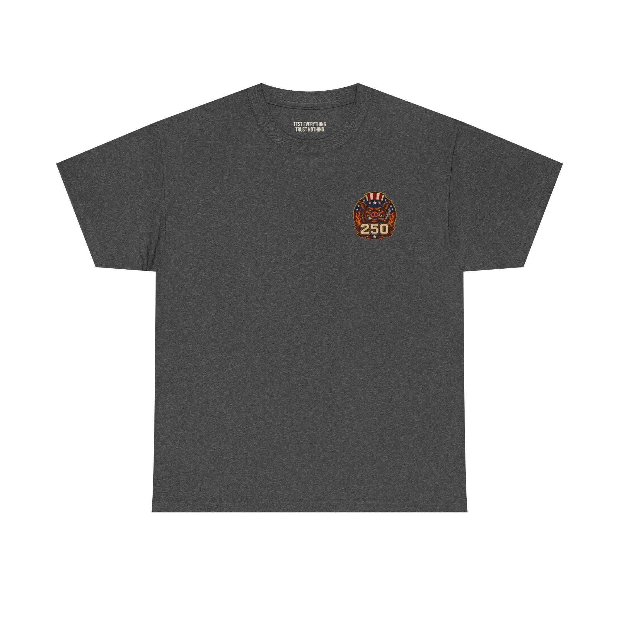 BBQ Test Pit America's 250th Birthday Shirt | Limited Edition Patriotic Graphic Tee 5000