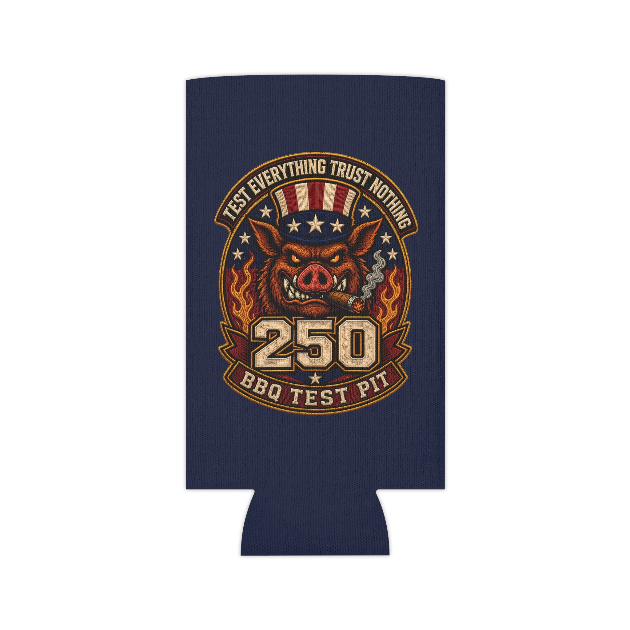 America’s 250th Birthday Can Cooler – BBQ Test Pit