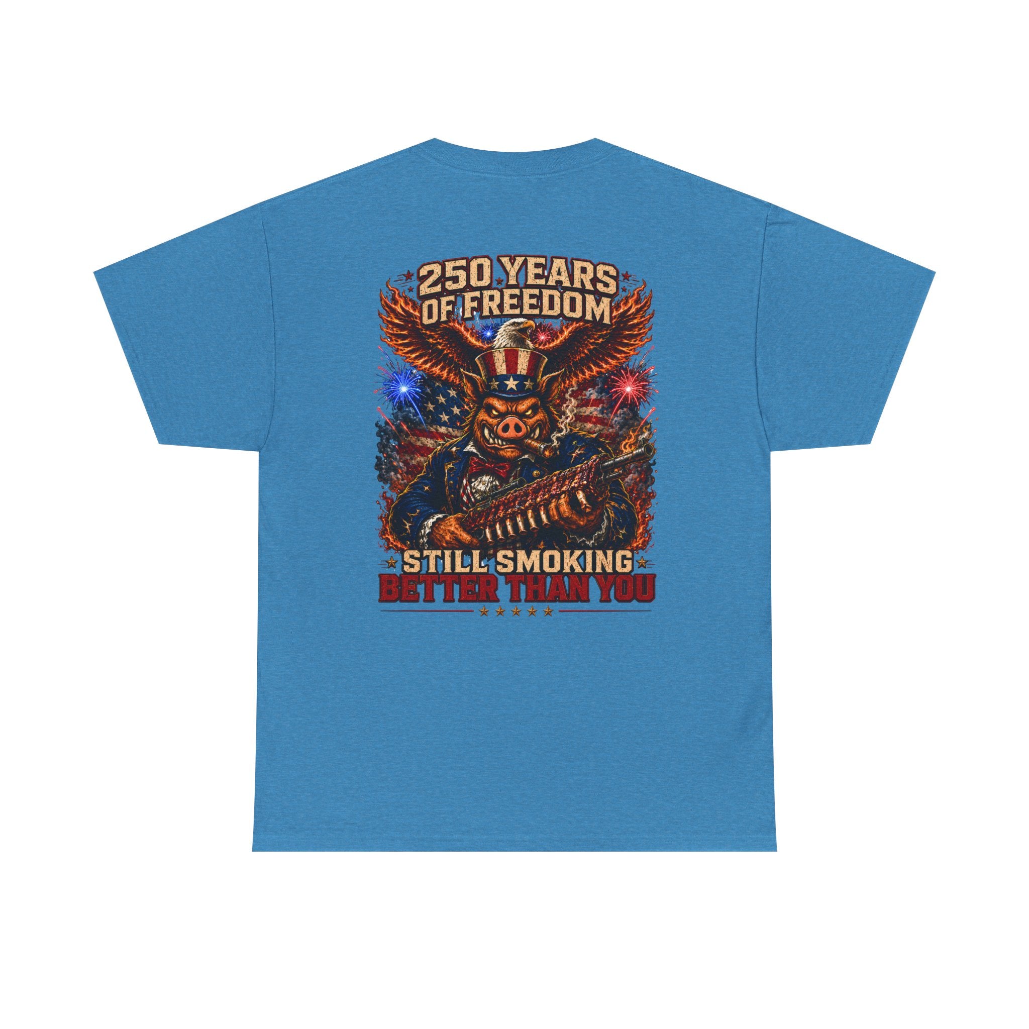 BBQ Test Pit America's 250th Birthday Shirt | Limited Edition Patriotic Graphic Tee 5000