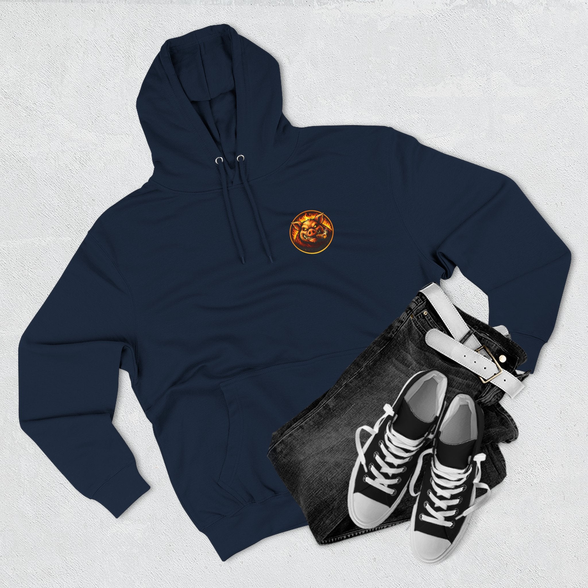Stop Staring at My Rack Hoodie — Premium Heavyweight Rib Tech | BBQ Test Pit
