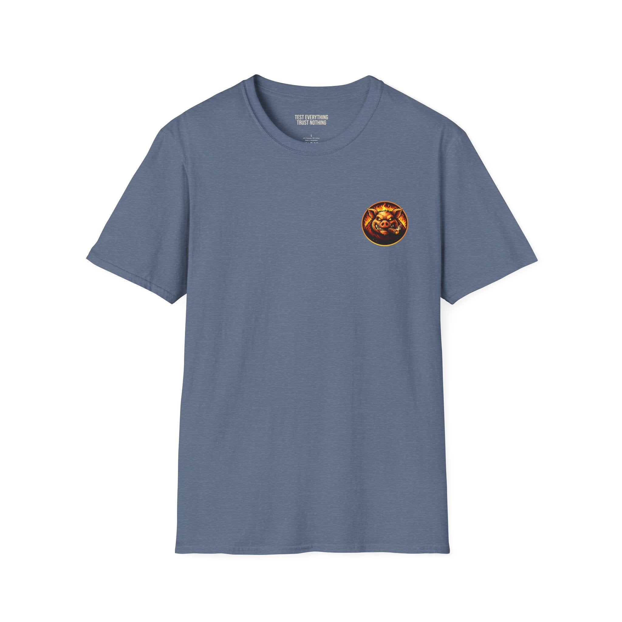 Your Pellet Grill Is Fine T-Shirt — Premium Softstyle Sarcasm | BBQ Test Pit