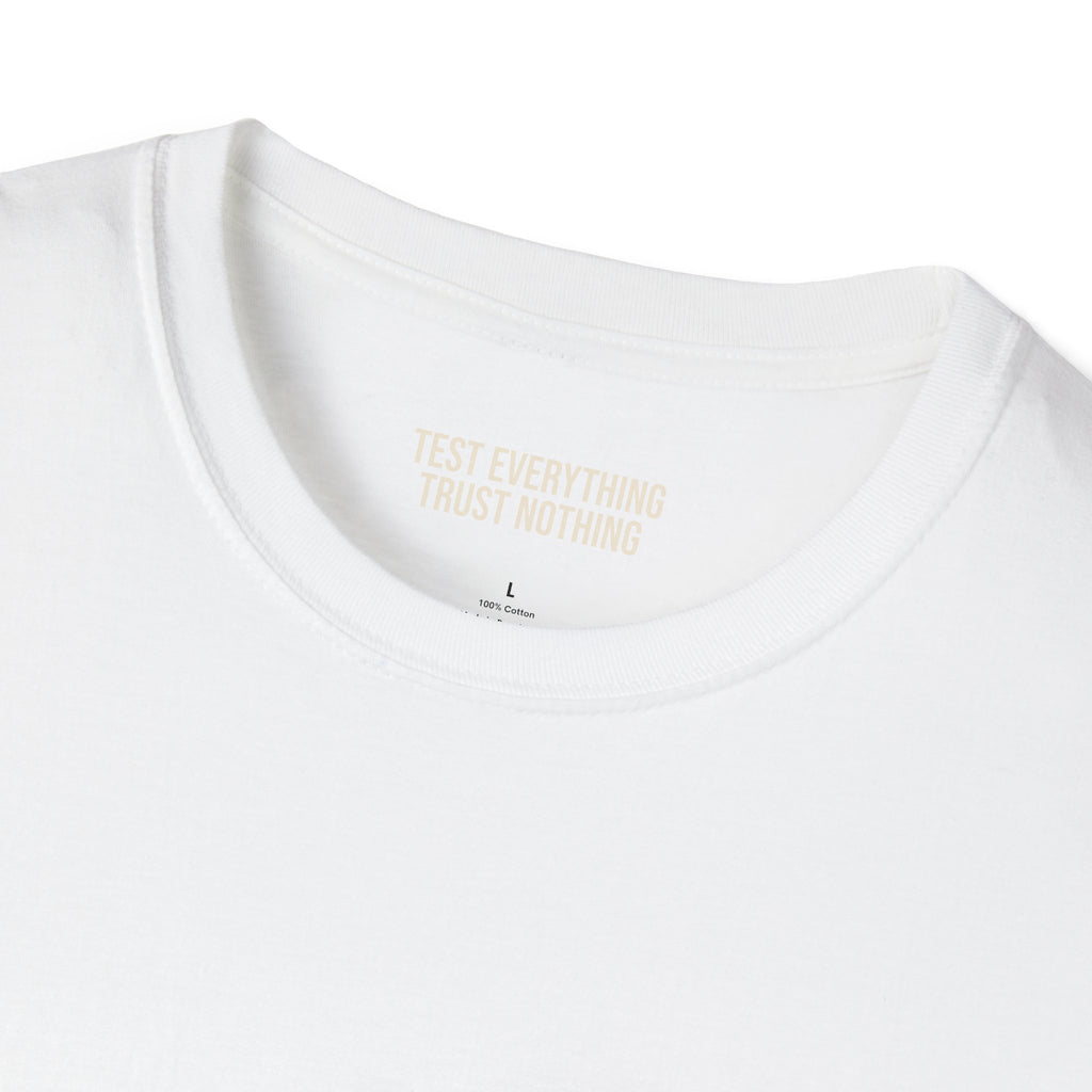 Stop Staring At My Rack T-Shirt — Premium Softstyle Rib Tee | BBQ Test Pit