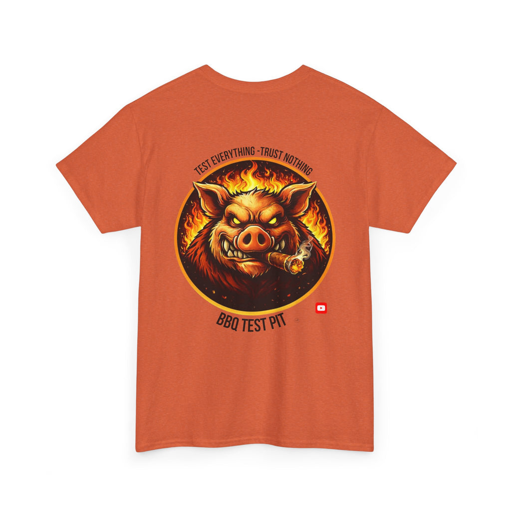 BBQ Test Pit Official Logo T-Shirt — Pitmaster Uniform | Batch 001