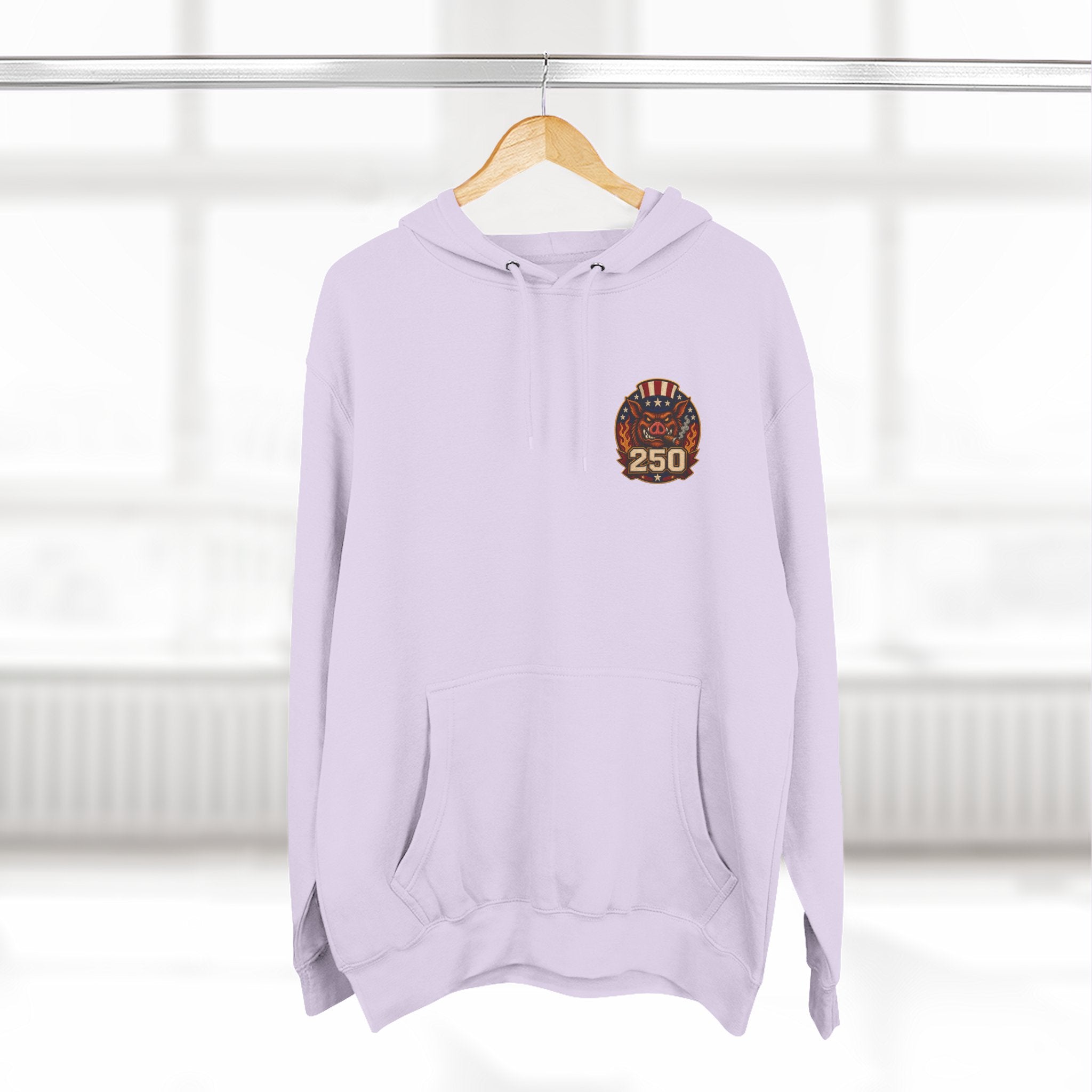BBQ Test Pit America's 250th Birthday Hoodie | Limited Edition Patriotic Fleece