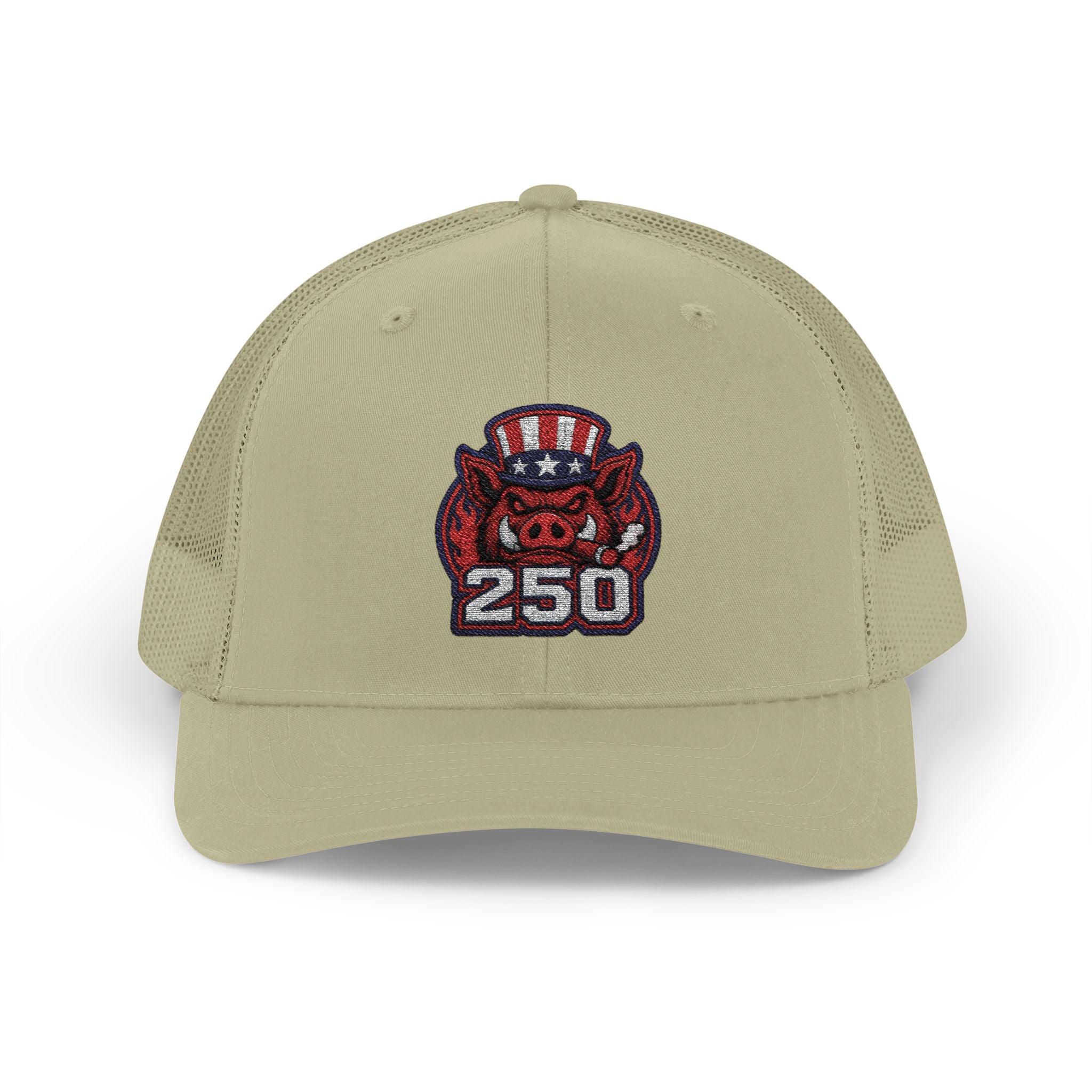 BBQ Test Pit America's 250th Birthday Trucker Hat | Limited Edition Snapback Cap