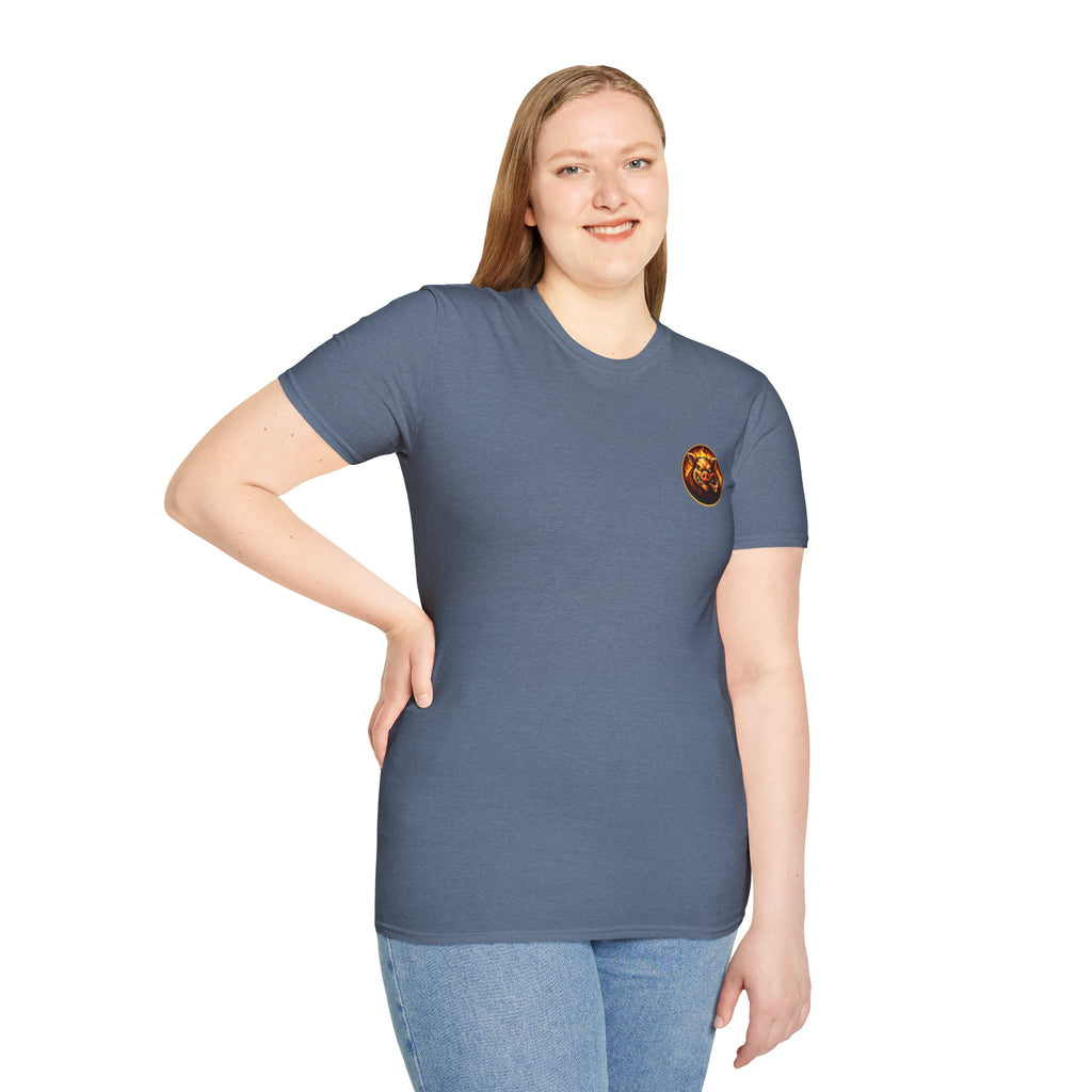 BBQ Test Pit Official Logo T-Shirt — Premium Softstyle Uniform | Batch 001