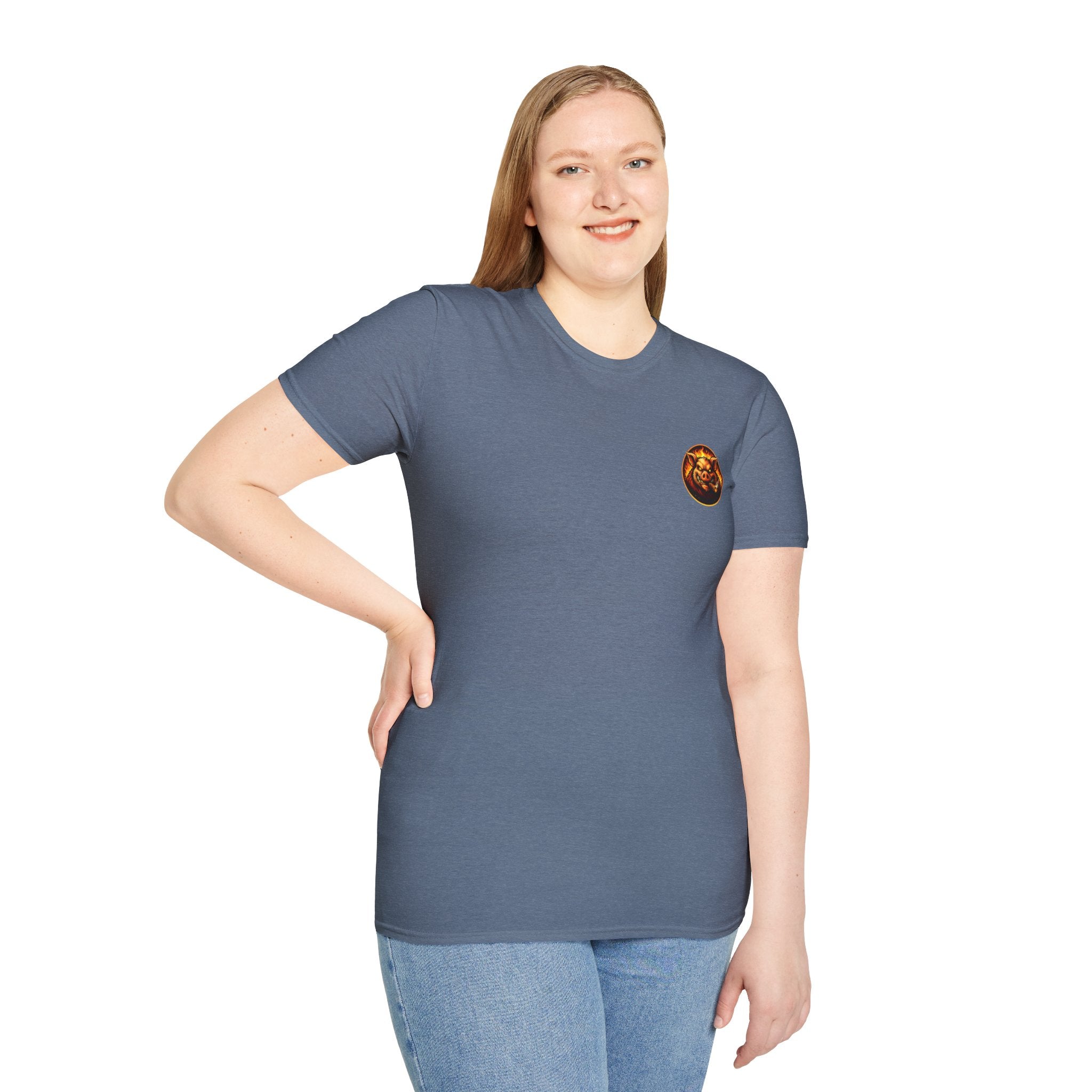 BBQ Test Pit Official Logo T-Shirt — Premium Softstyle Uniform | Batch 001