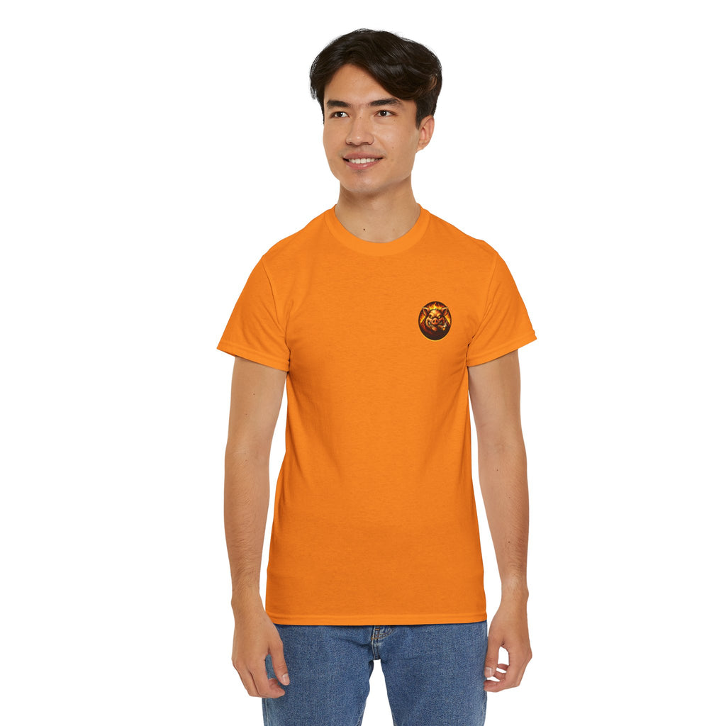 Whatever You Made… Stop Calling It BBQ. – BBQ Test Pit Funny BBQ Heavy Duty T-Shirt