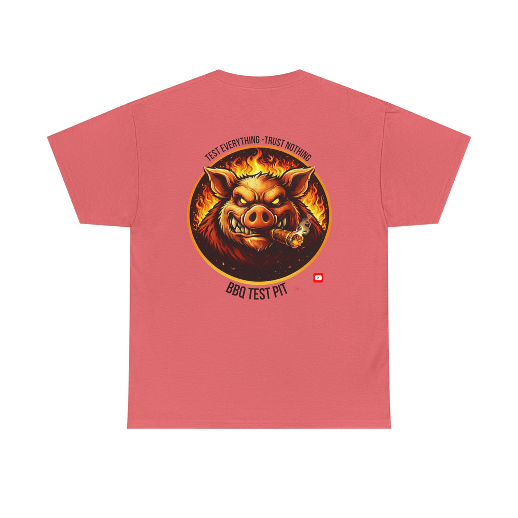 BBQ Test Pit Official Logo T-Shirt — Pitmaster Uniform | Batch 001