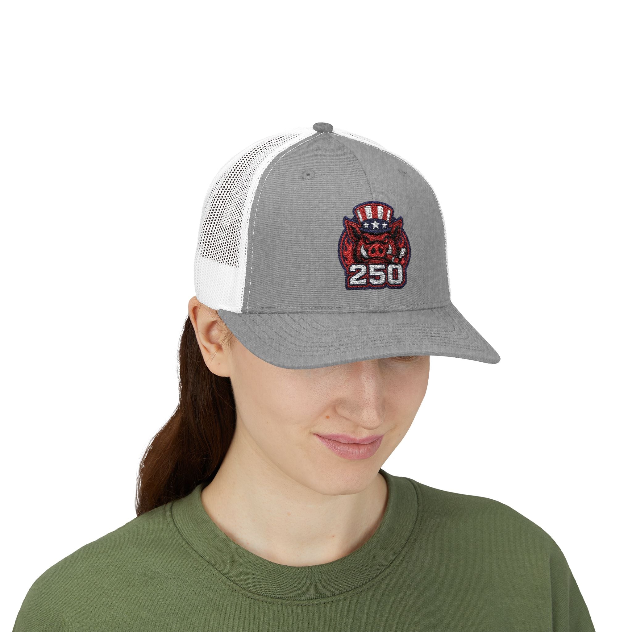 BBQ Test Pit America's 250th Birthday Trucker Hat | Limited Edition Snapback Cap
