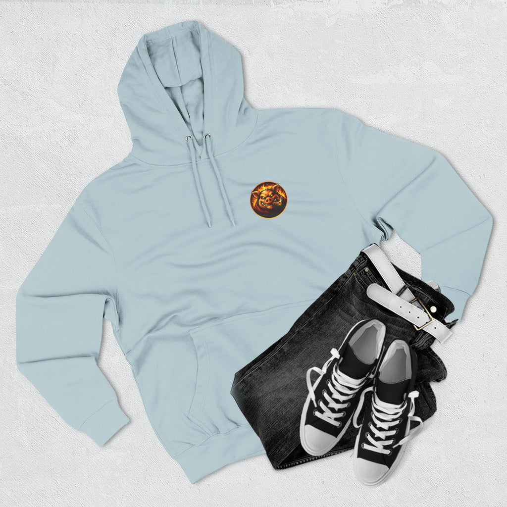 BBQ Test Pit Official Logo Hoodie — Premium Heavyweight Uniform | Batch 001