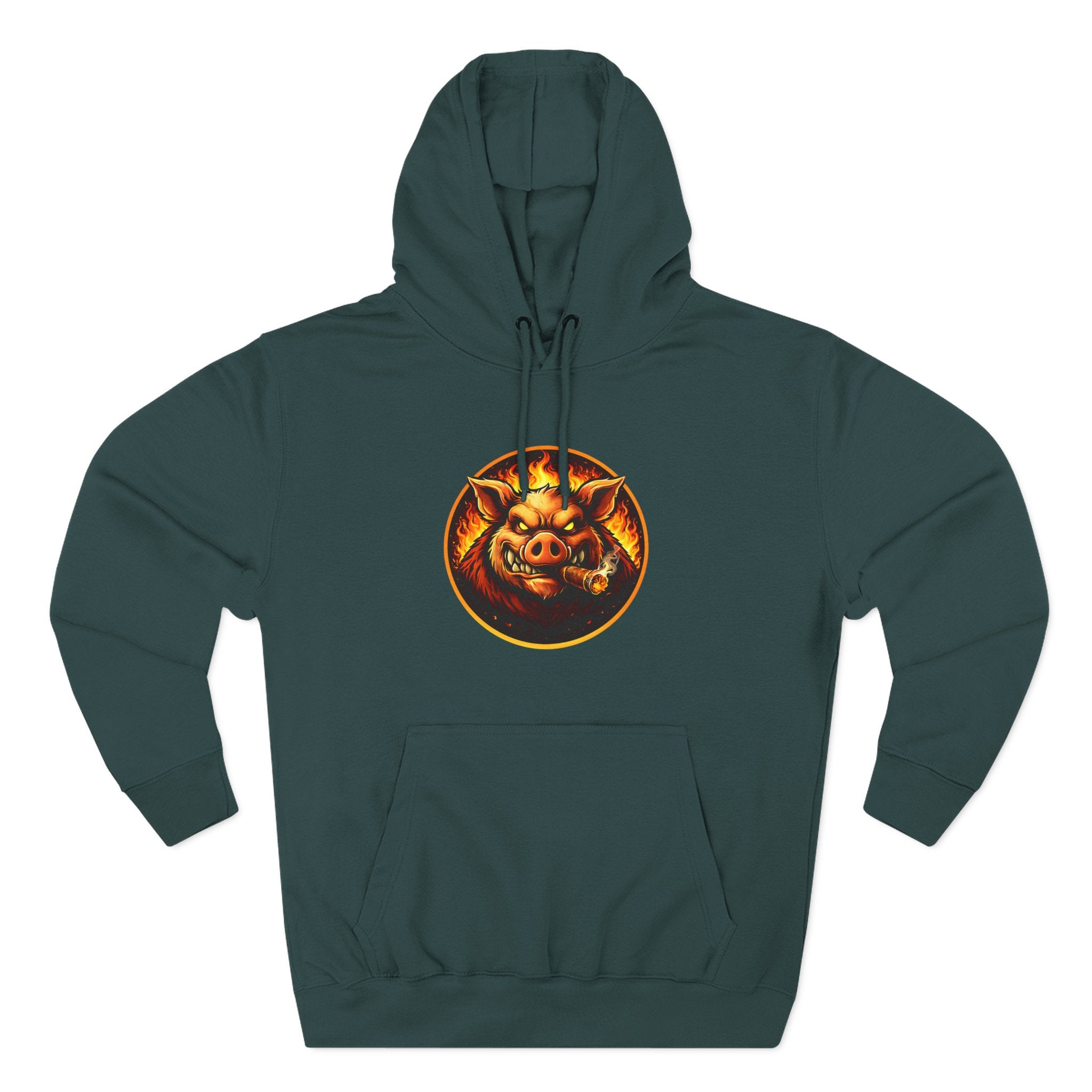 BBQ Test Pit Official Logo Hoodie — Premium Heavyweight Uniform | Batch 001