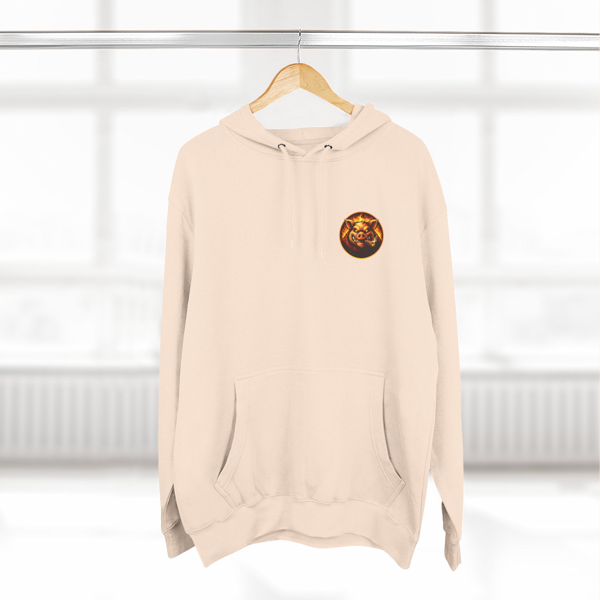 Whatever You Made… Stop Calling It BBQ. – BBQ Test Pit Funny BBQ Fleece Hoodie