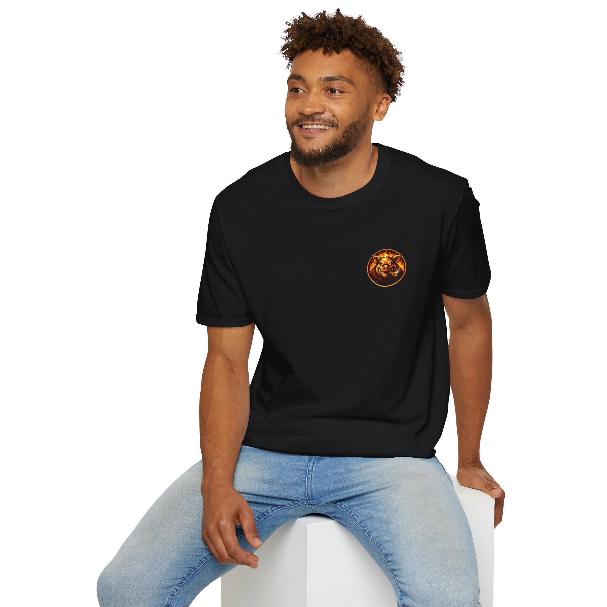 I Like Big Butts T-Shirt — Premium Softstyle BBQ Tee | BBQ Test Pit