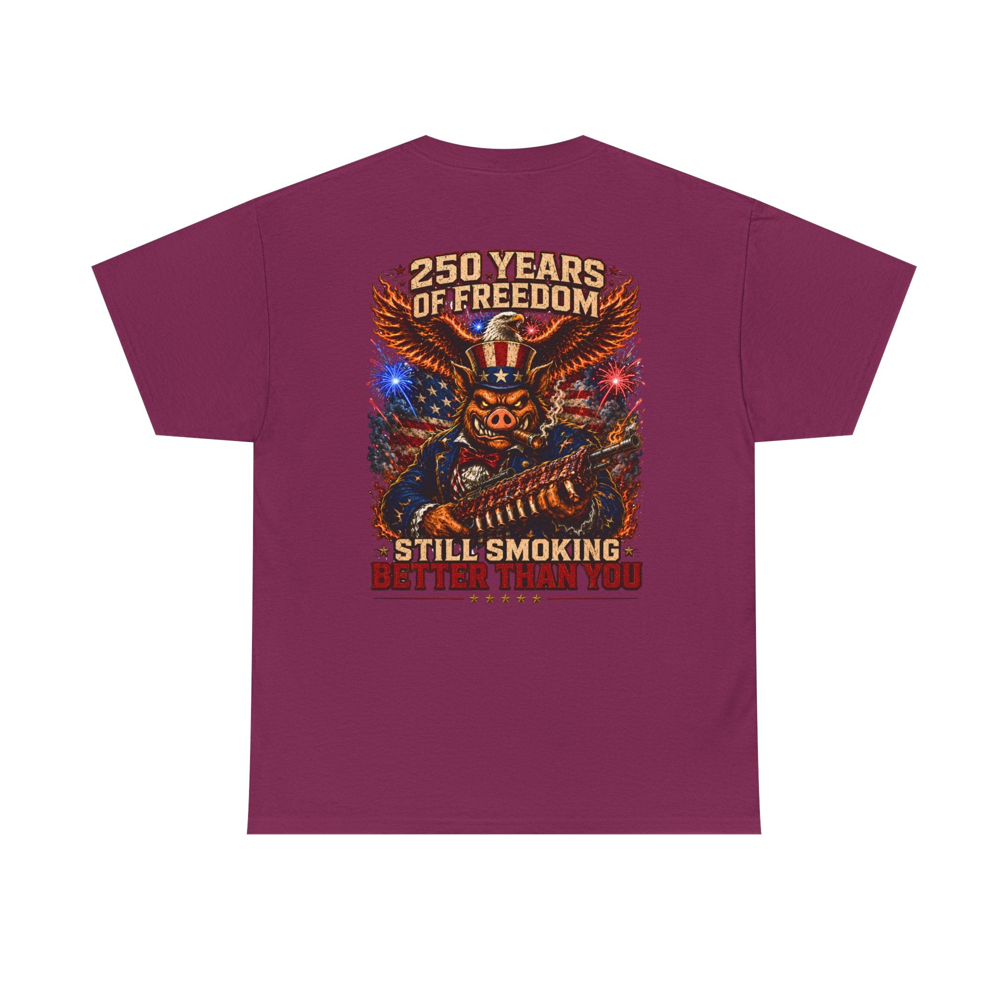 BBQ Test Pit America's 250th Birthday Shirt | Limited Edition Patriotic Graphic Tee 5000