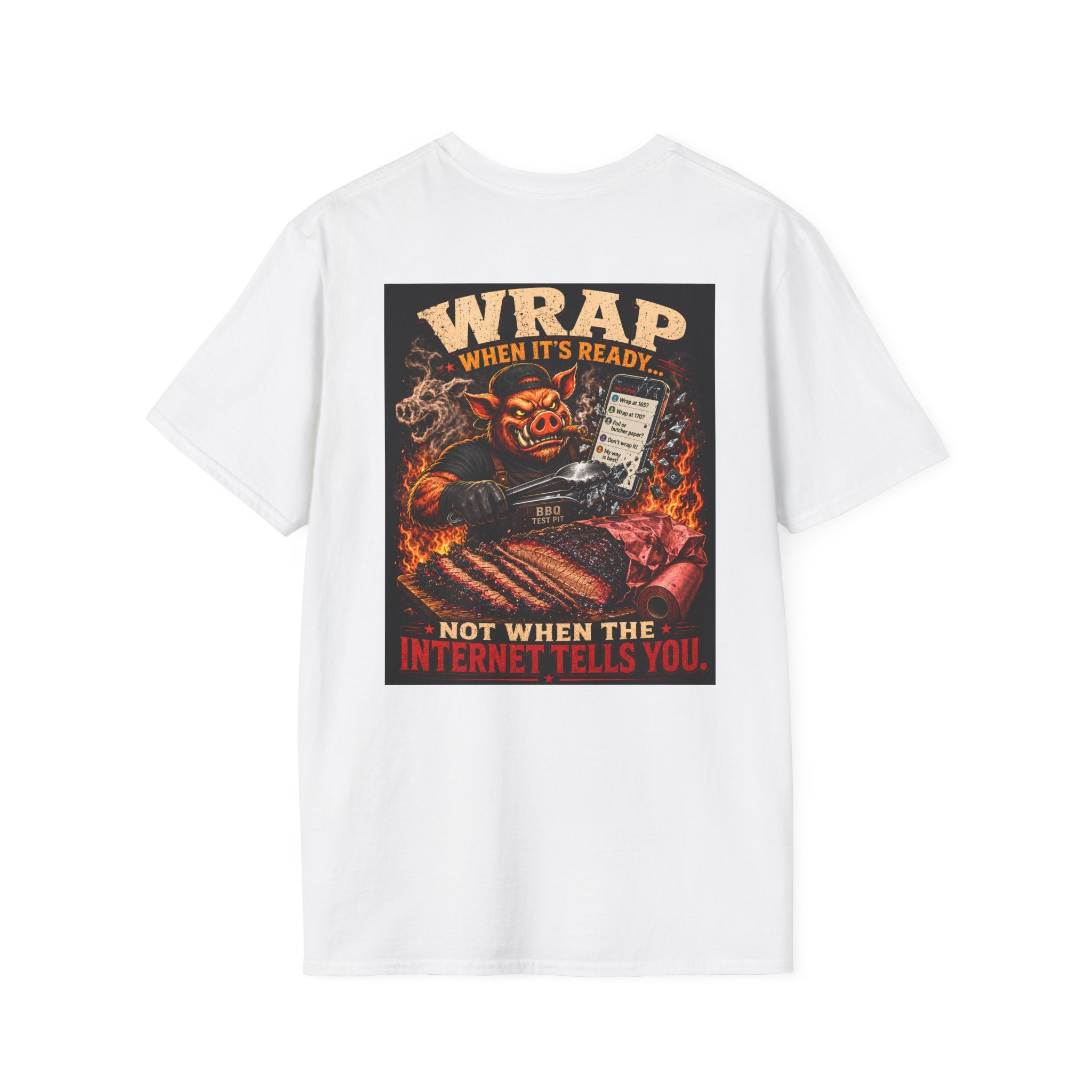 Wrap When It's Ready BBQ Shirt - 64000