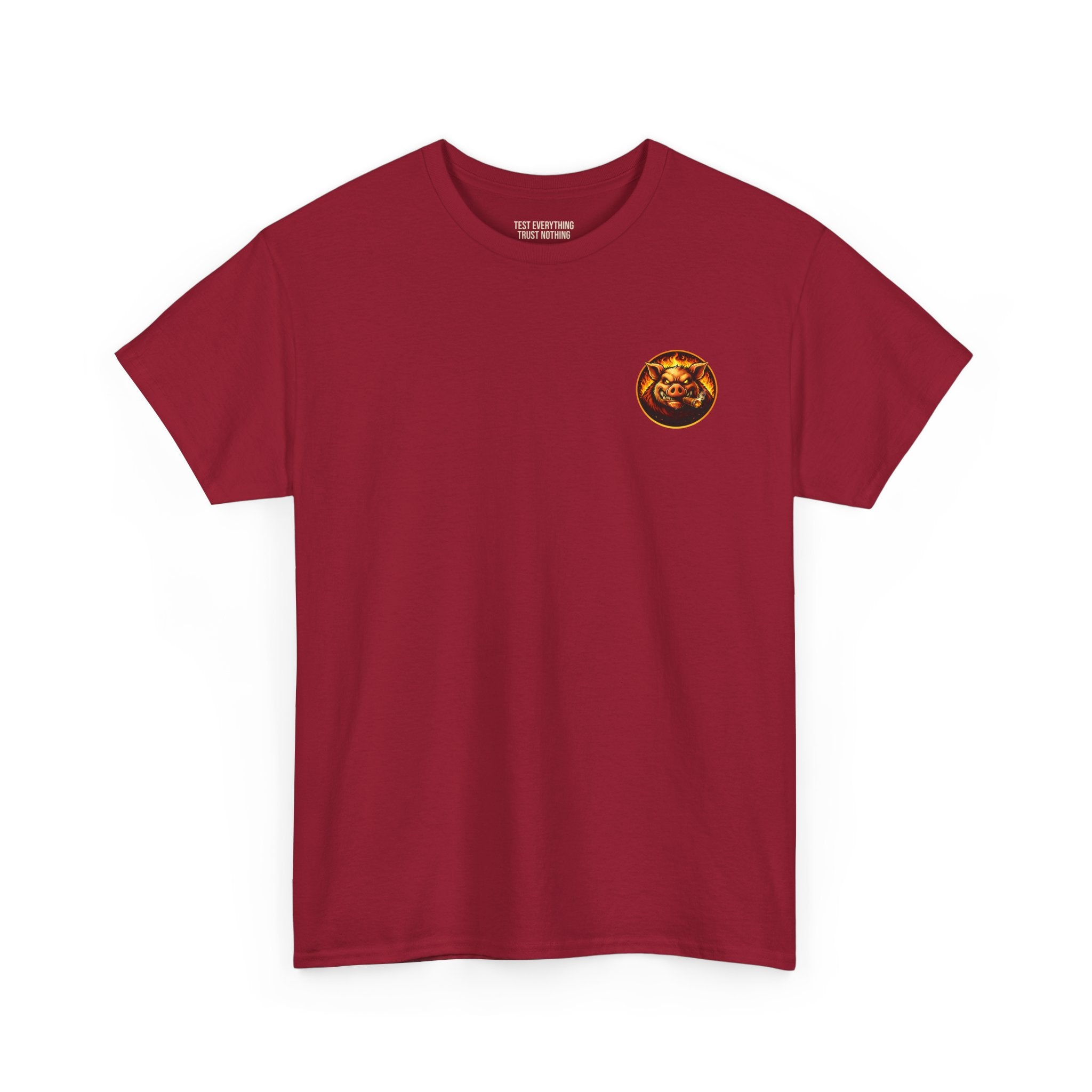 BBQ Test Pit Official Logo T-Shirt — Pitmaster Uniform | Batch 001